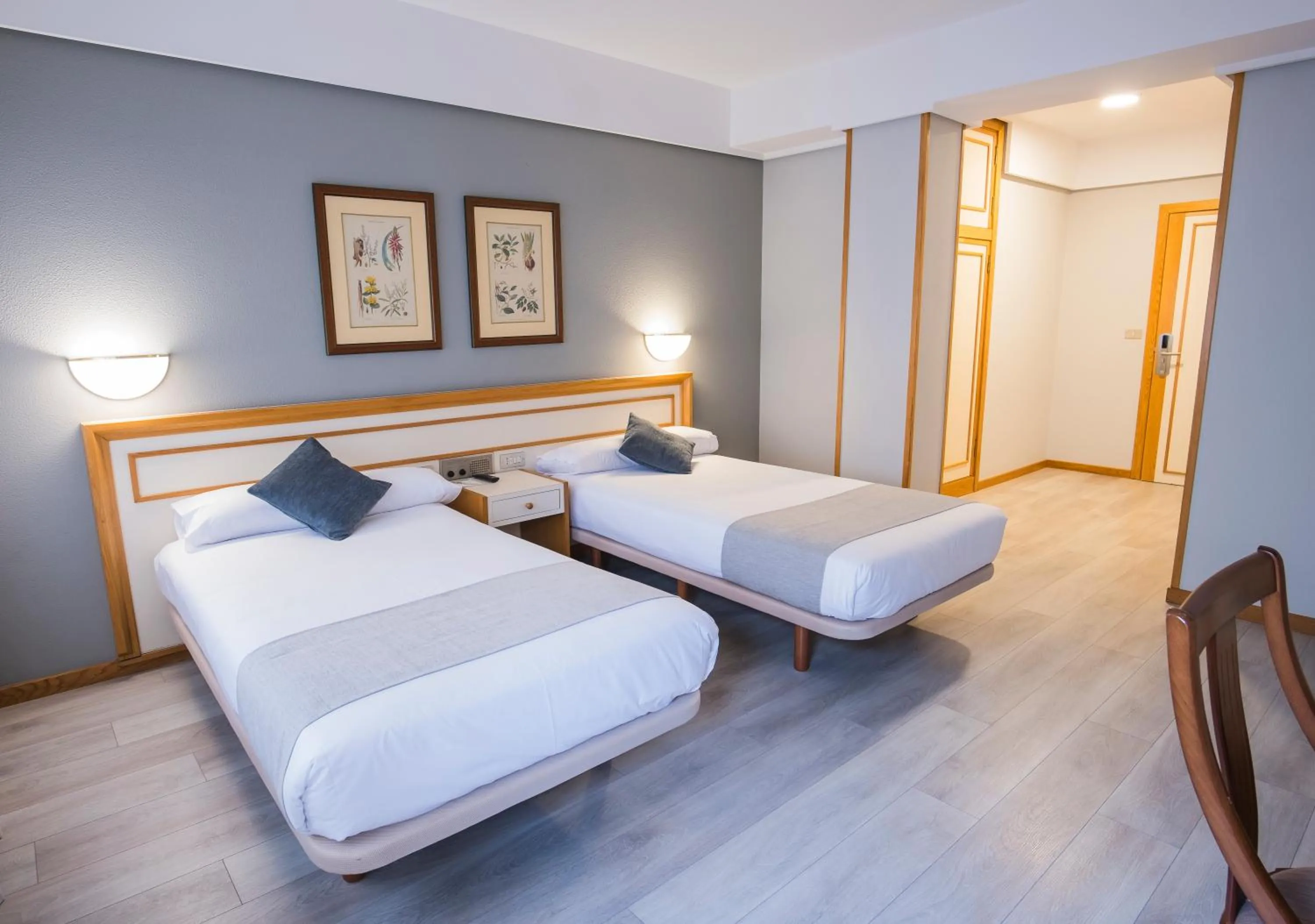 Bedroom, Bed in Hotel Alda Boiro