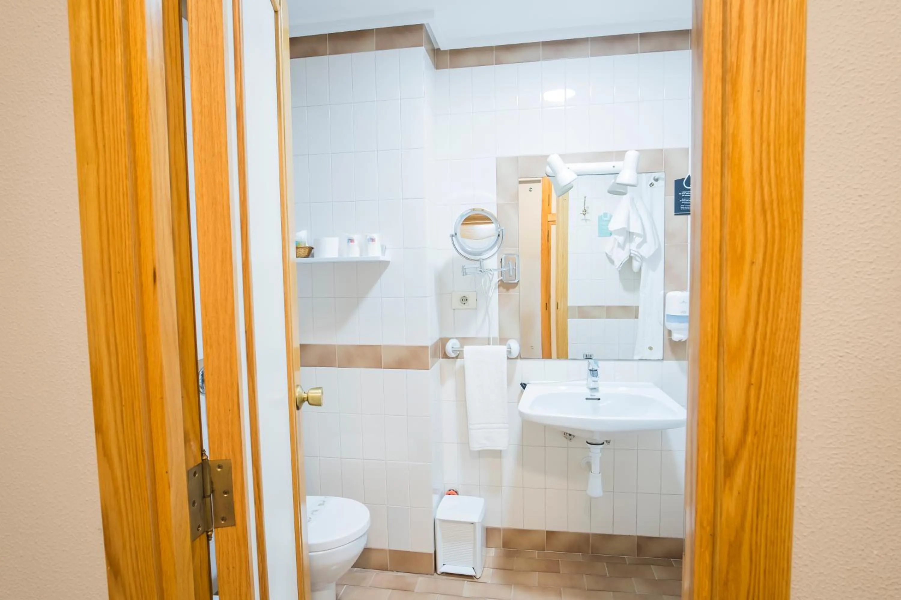 Bathroom in Hotel Alda Boiro