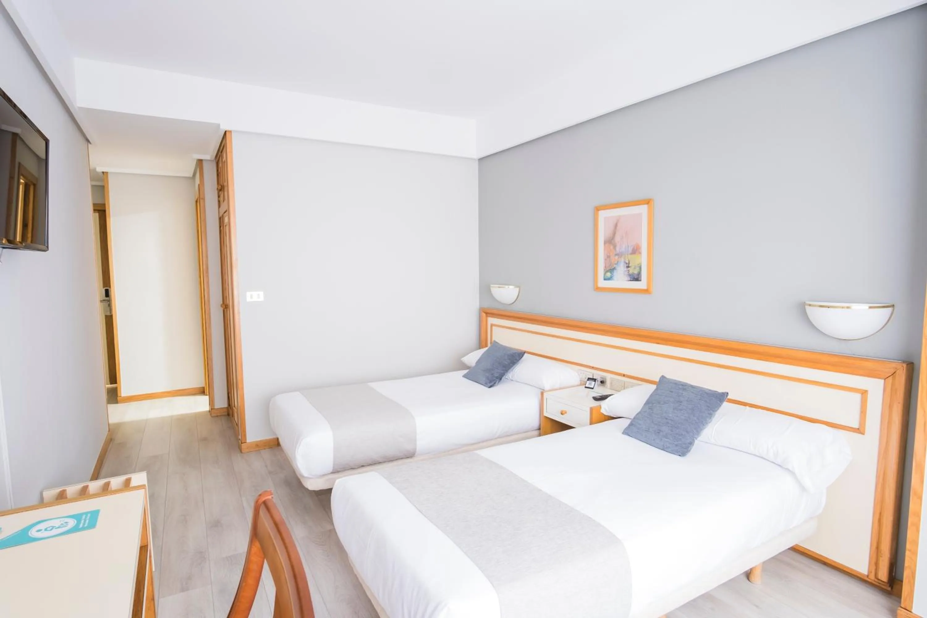 Bedroom, Bed in Hotel Alda Boiro