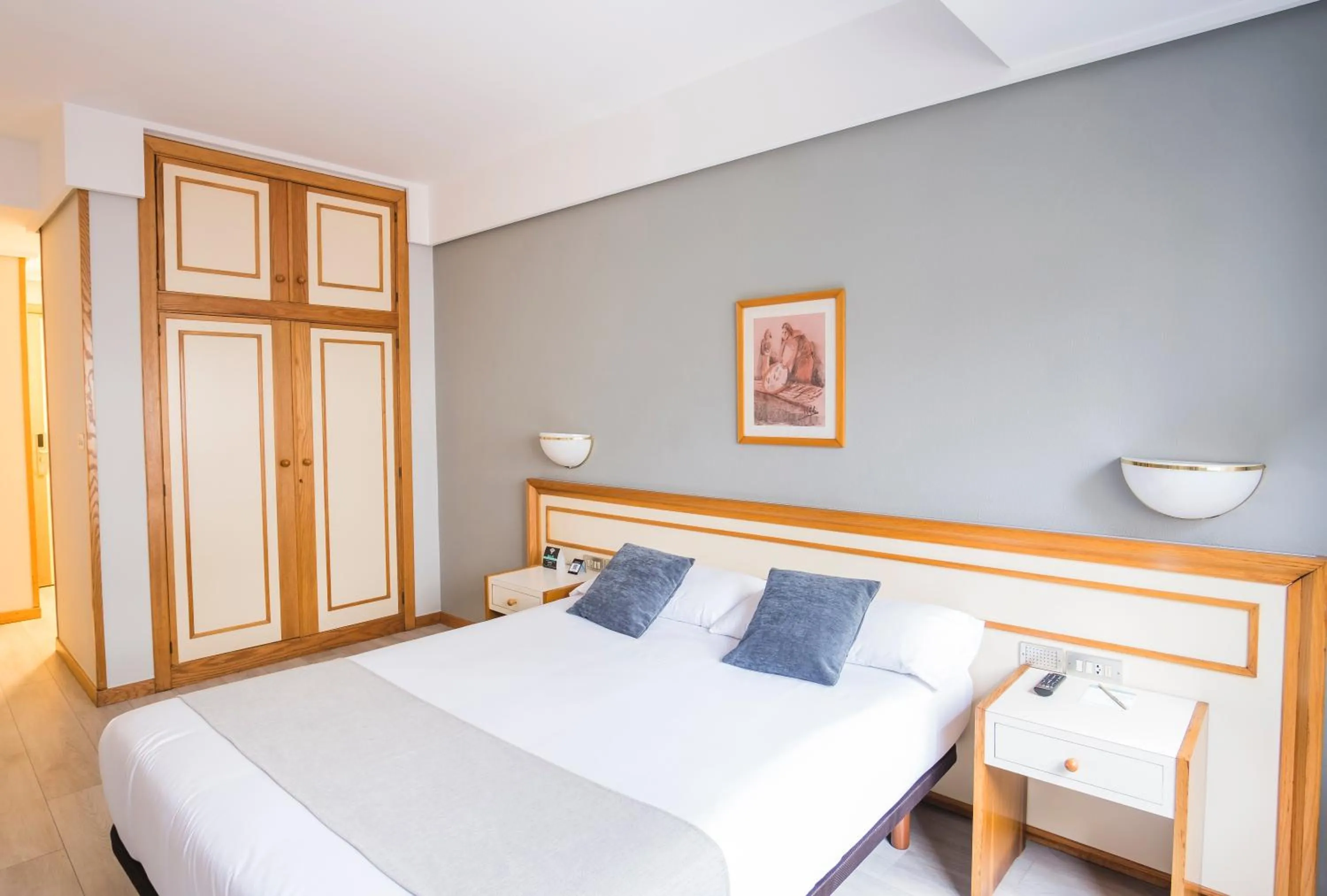 Bedroom, Bed in Hotel Alda Boiro