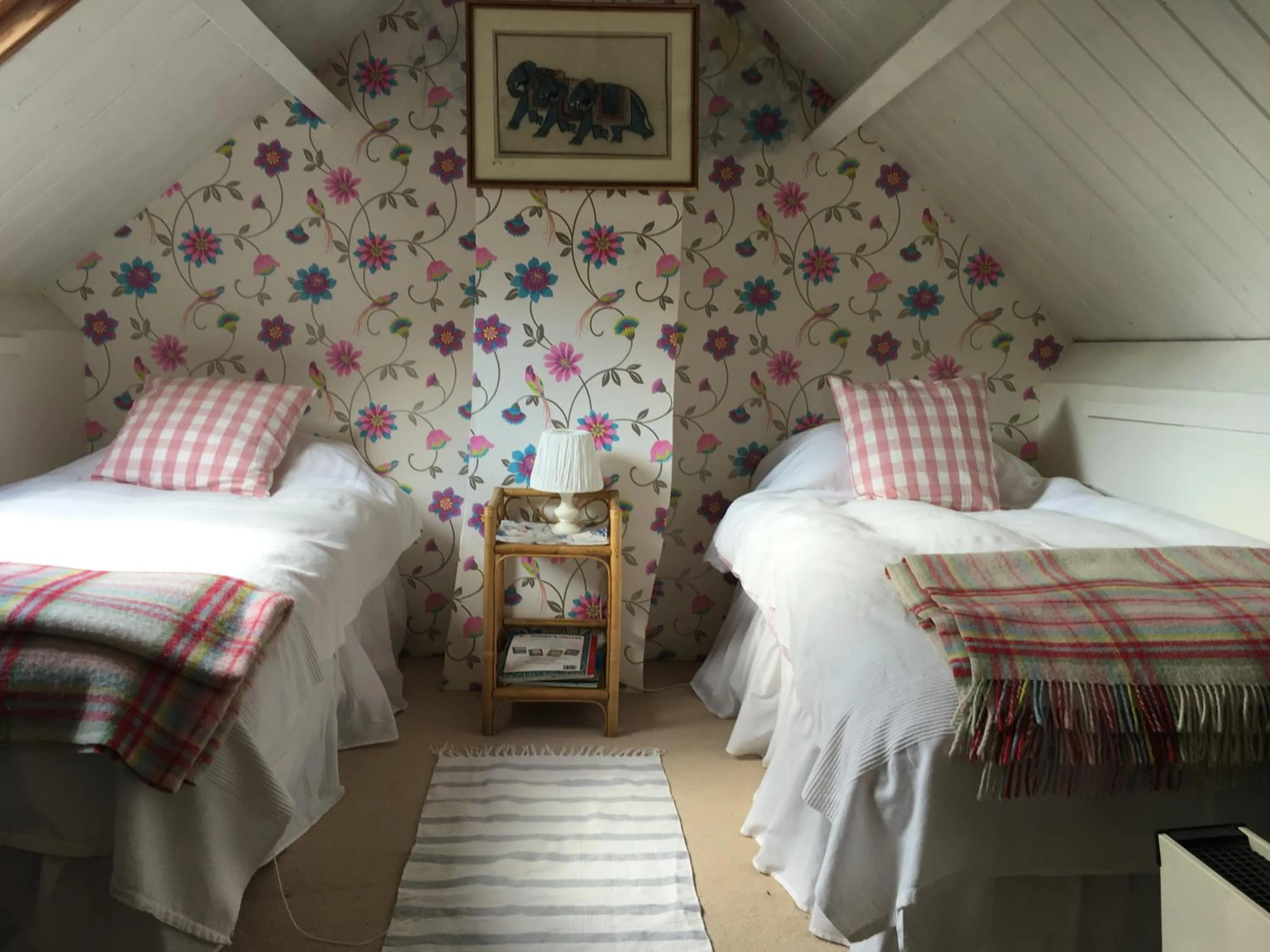 Bed in Cotswolds Mine Hill House