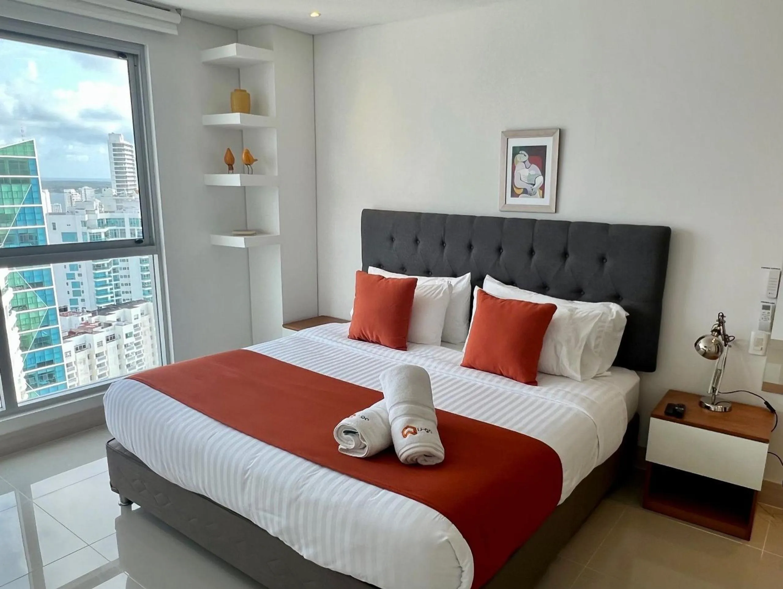 Photo of the whole room, Bed in U-GO Edificio Murano Elite Bocagrande Frente al Mar