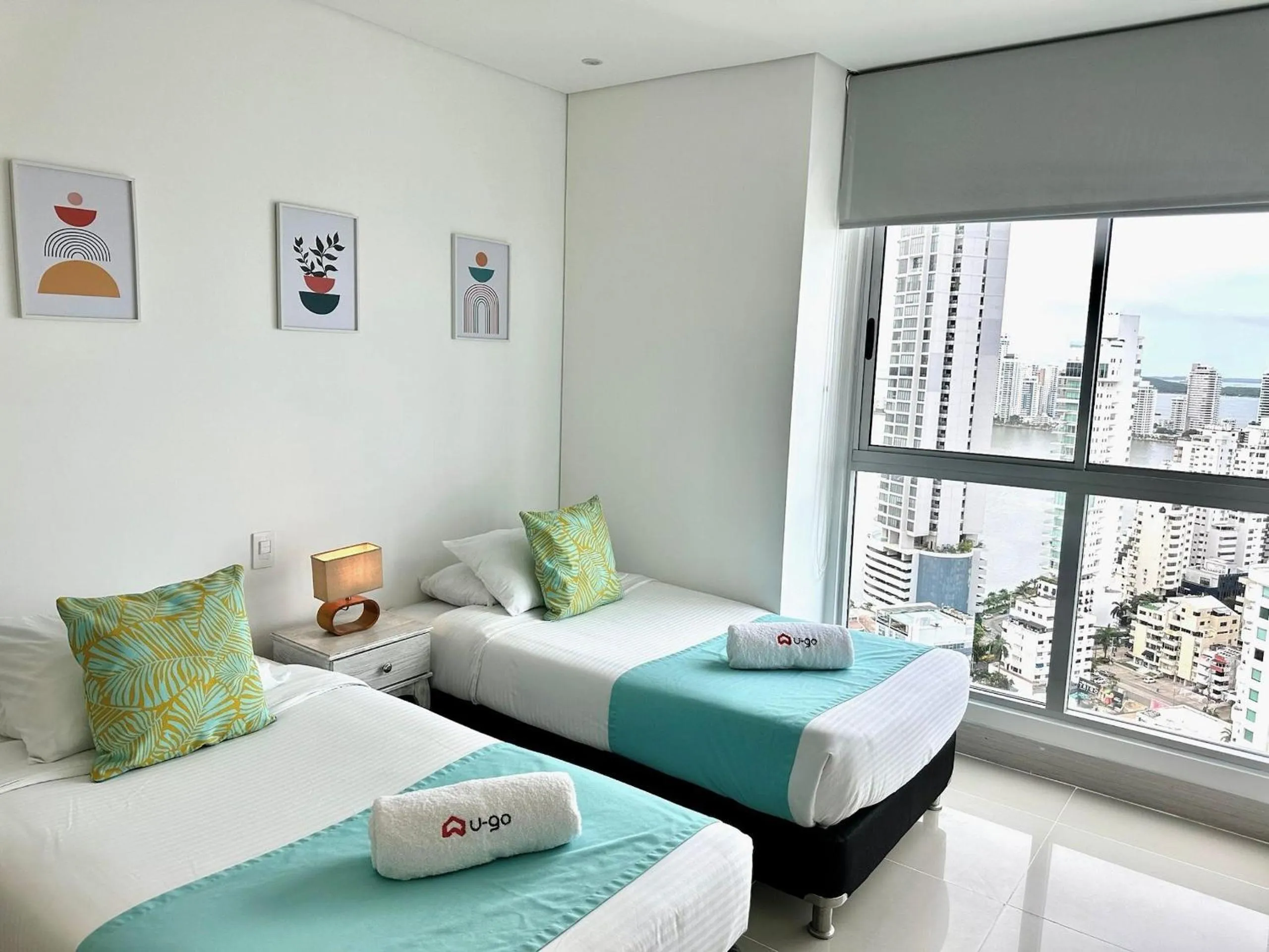 Photo of the whole room, Bed in U-GO Edificio Murano Elite Bocagrande Frente al Mar