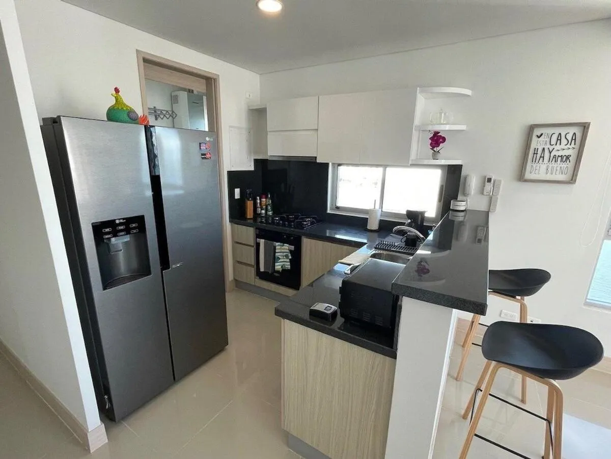 Kitchen or kitchenette in U-GO Edificio Murano Elite Bocagrande Frente al Mar