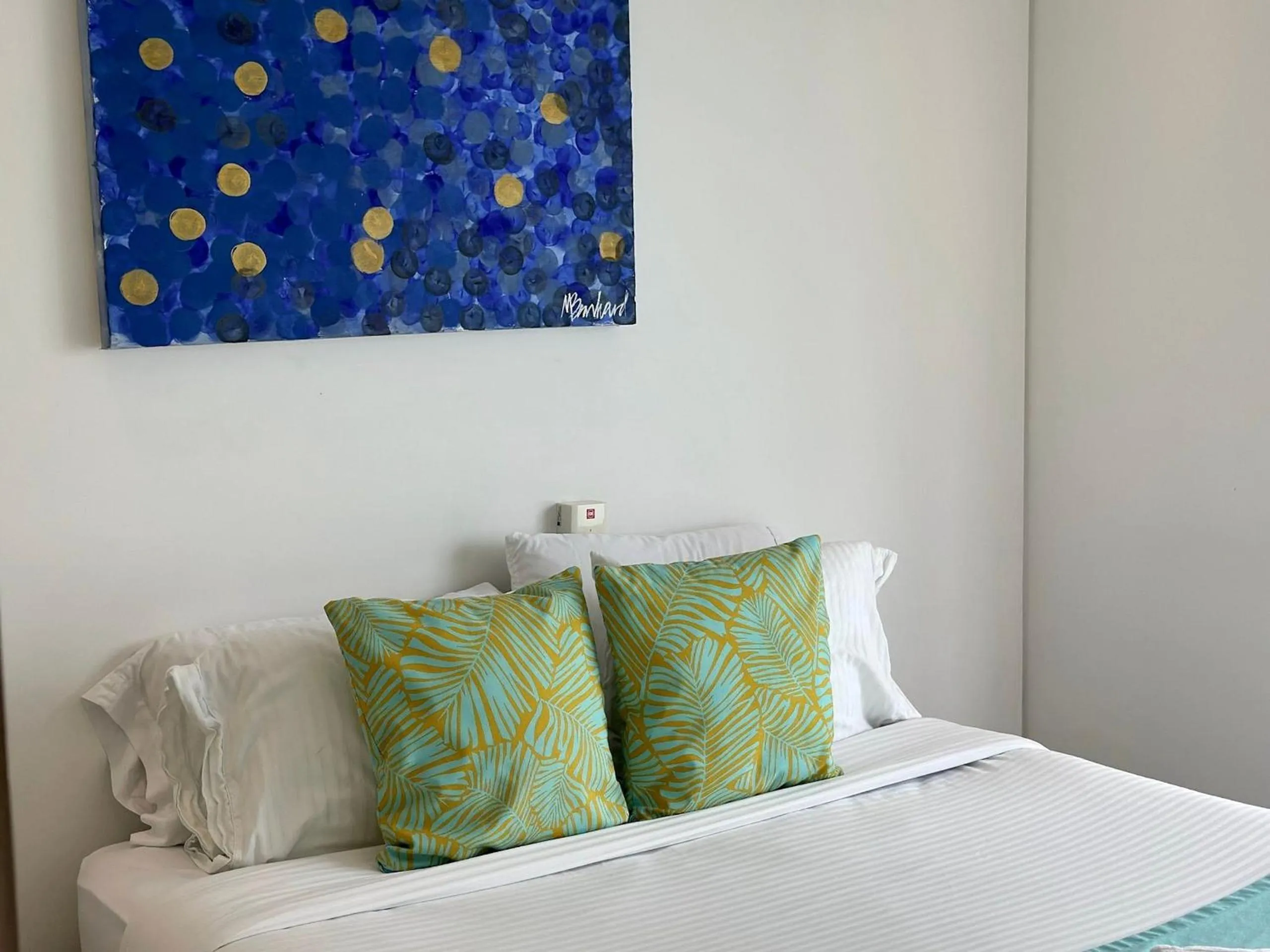 View (from property/room), Bed in U-GO Edificio Murano Elite Bocagrande Frente al Mar