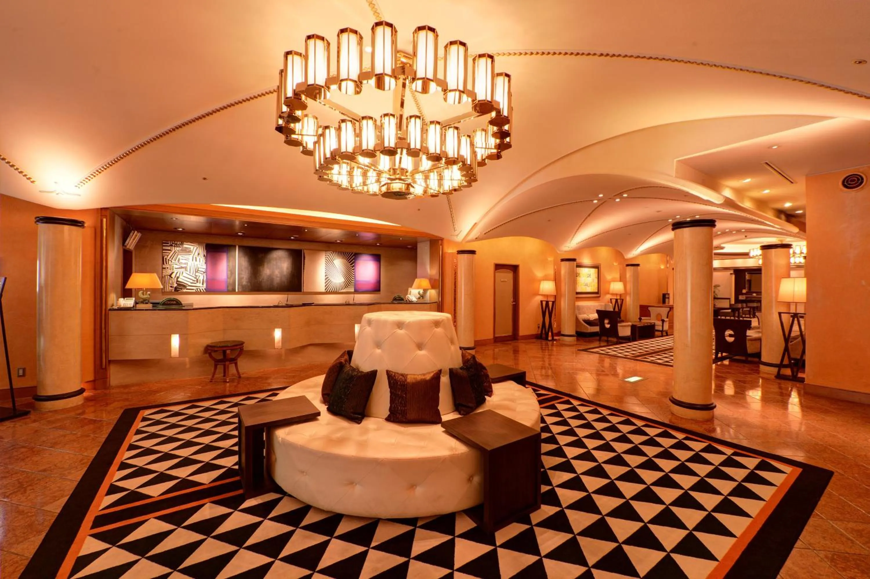 Lobby or reception in Hofu Grand Hotel