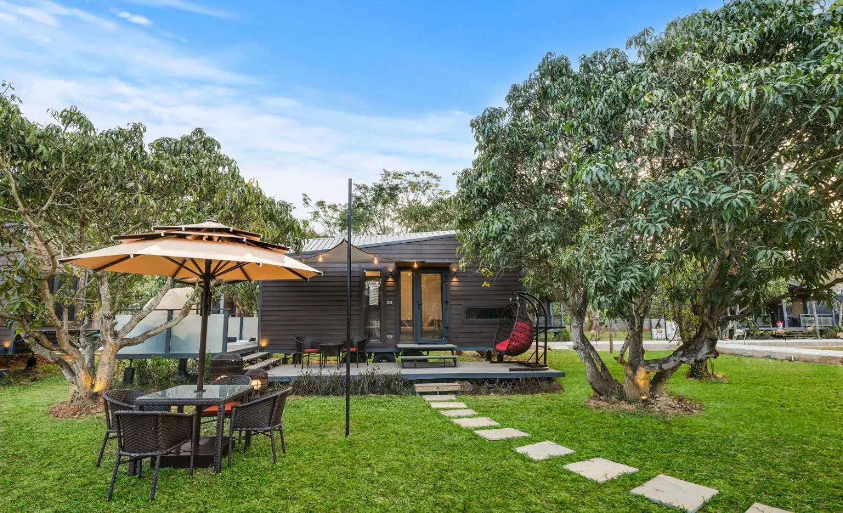 Patio in Glamp Wilderness