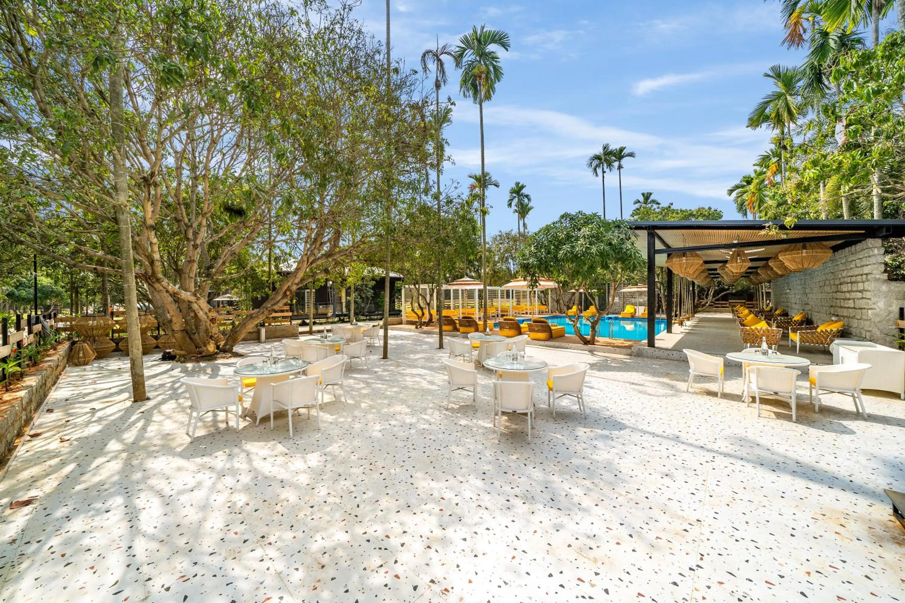 Seating area in Glamp Wilderness