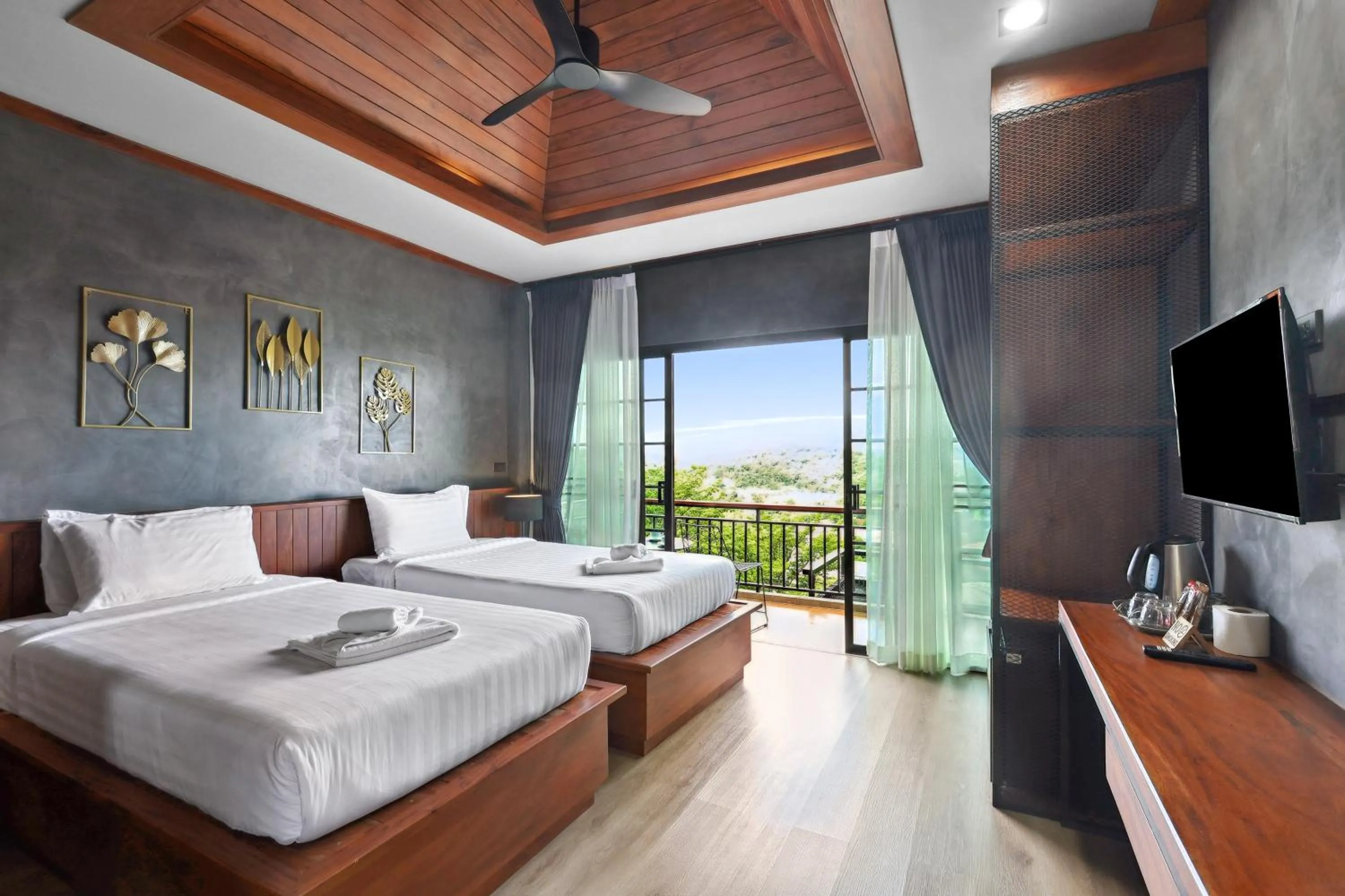 Bed in Pha Lae Tawan@Siray