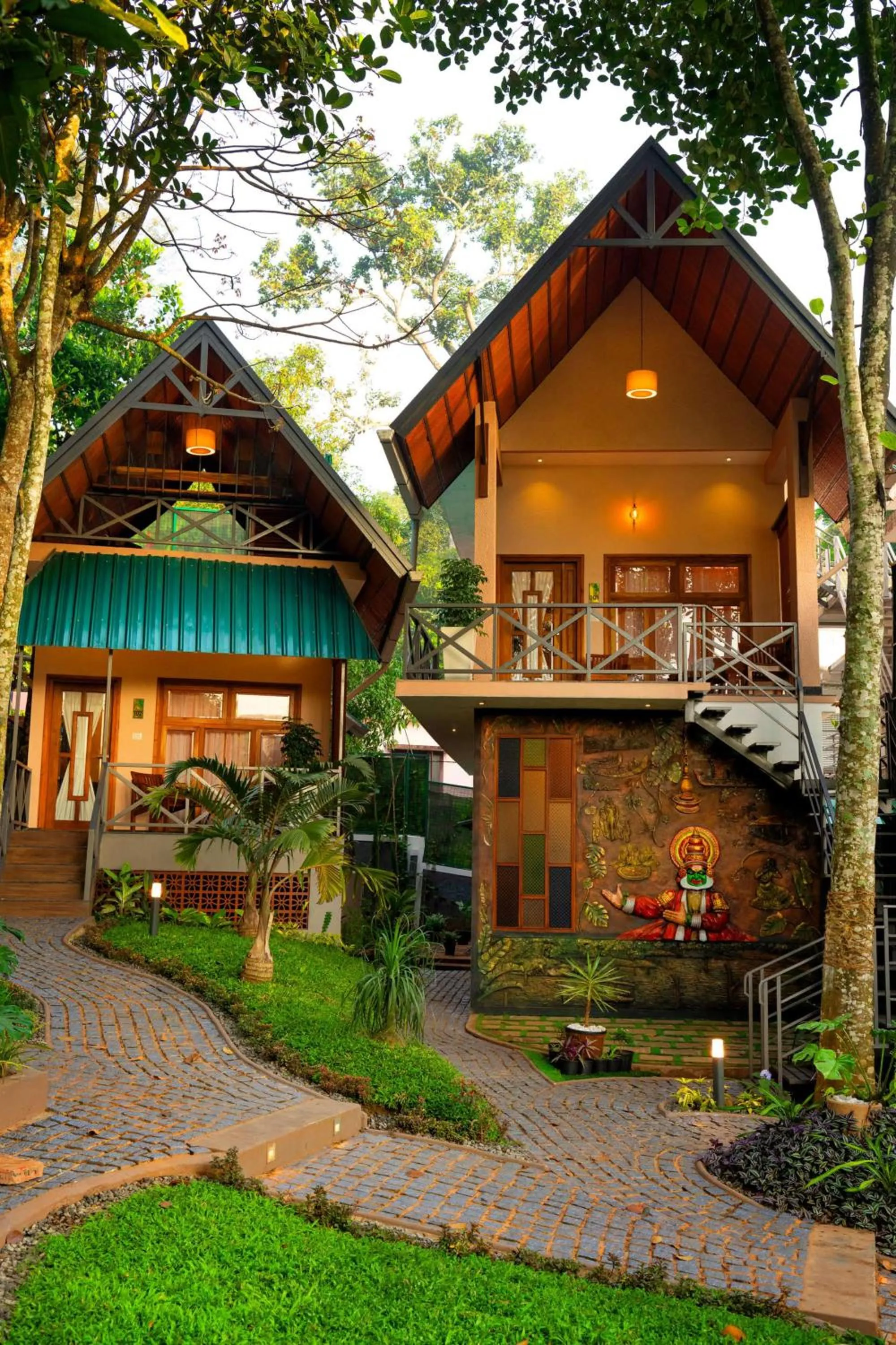 Property building in Casa Bella, Thekkady