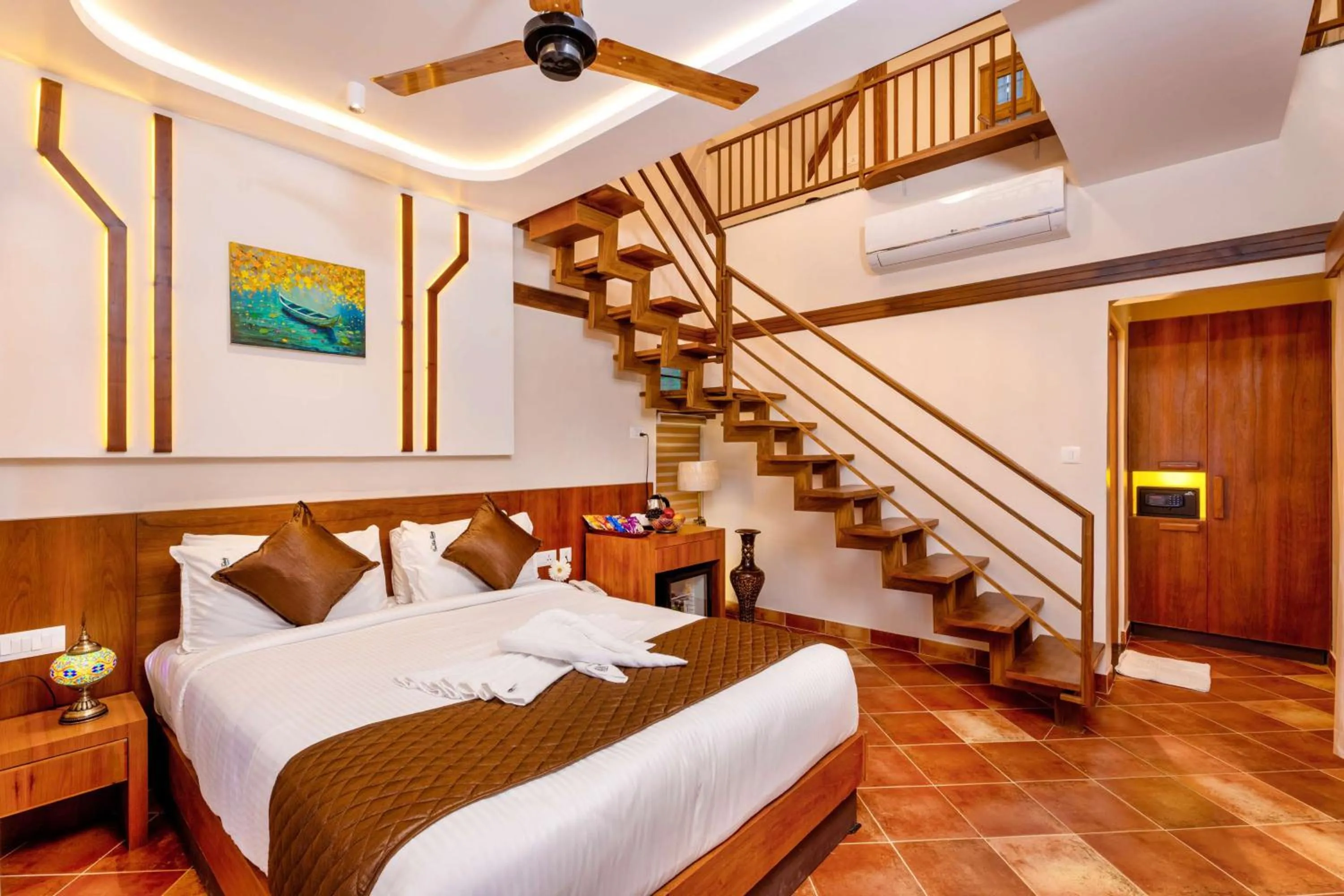 Bedroom, Bed in Casa Bella, Thekkady