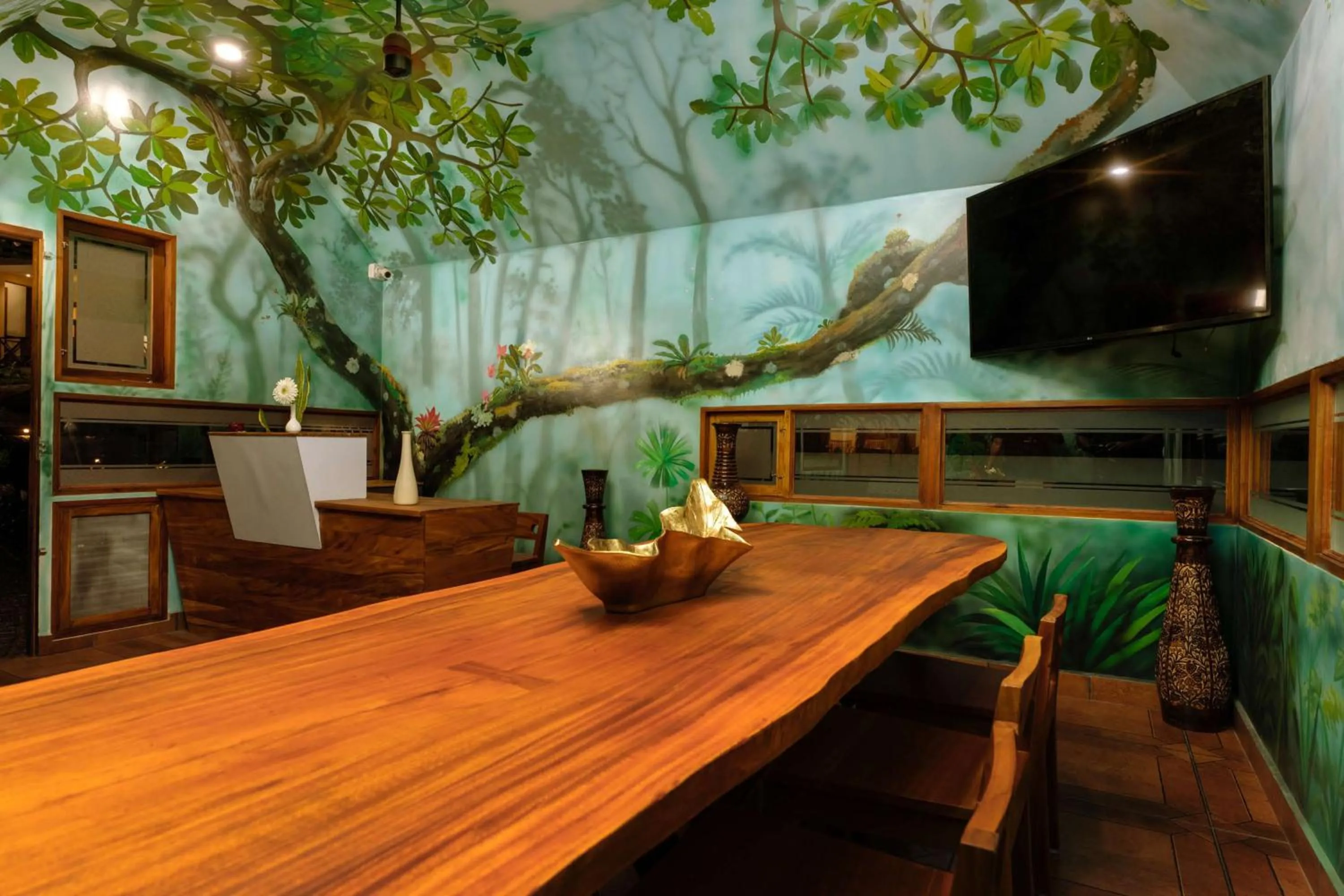 Lobby or reception in Casa Bella, Thekkady