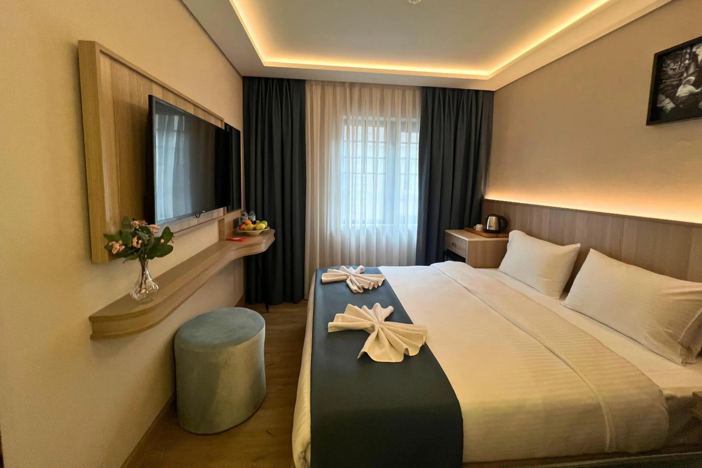 TV and multimedia, Bed in Woxx Hotel