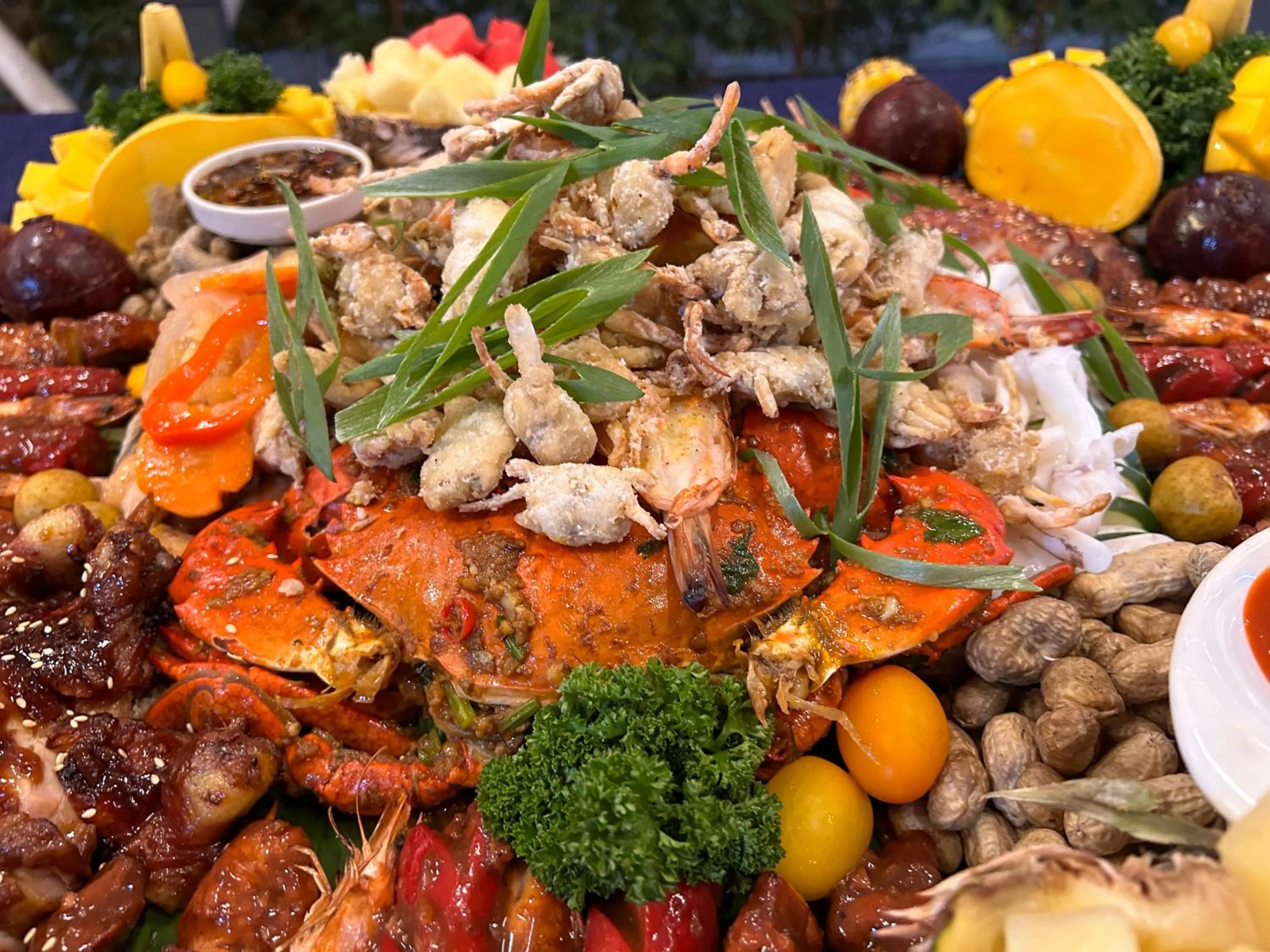 Dinner in Clark CU Hotel