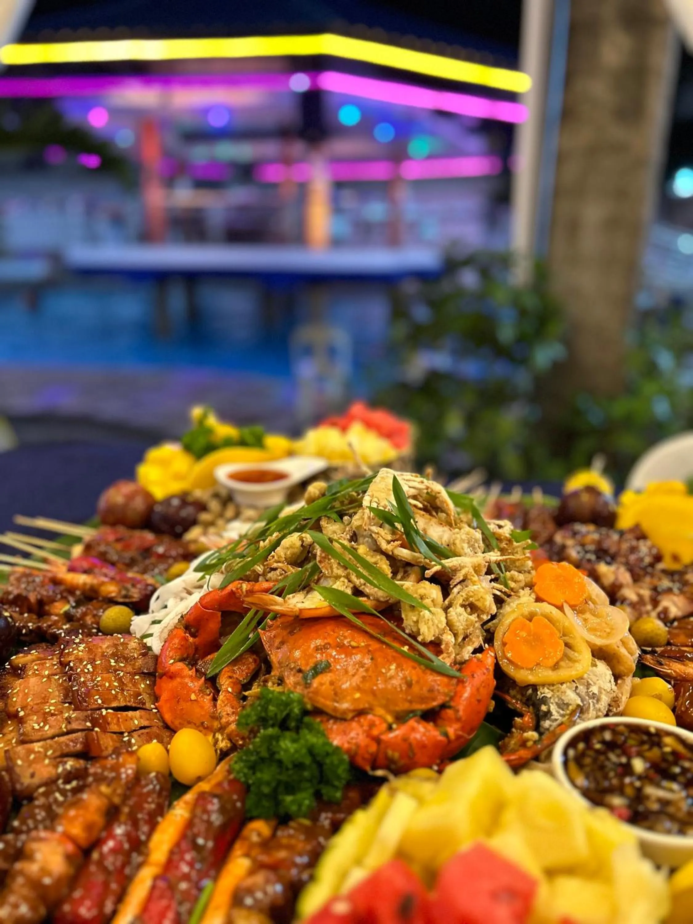 Dinner in Clark CU Hotel