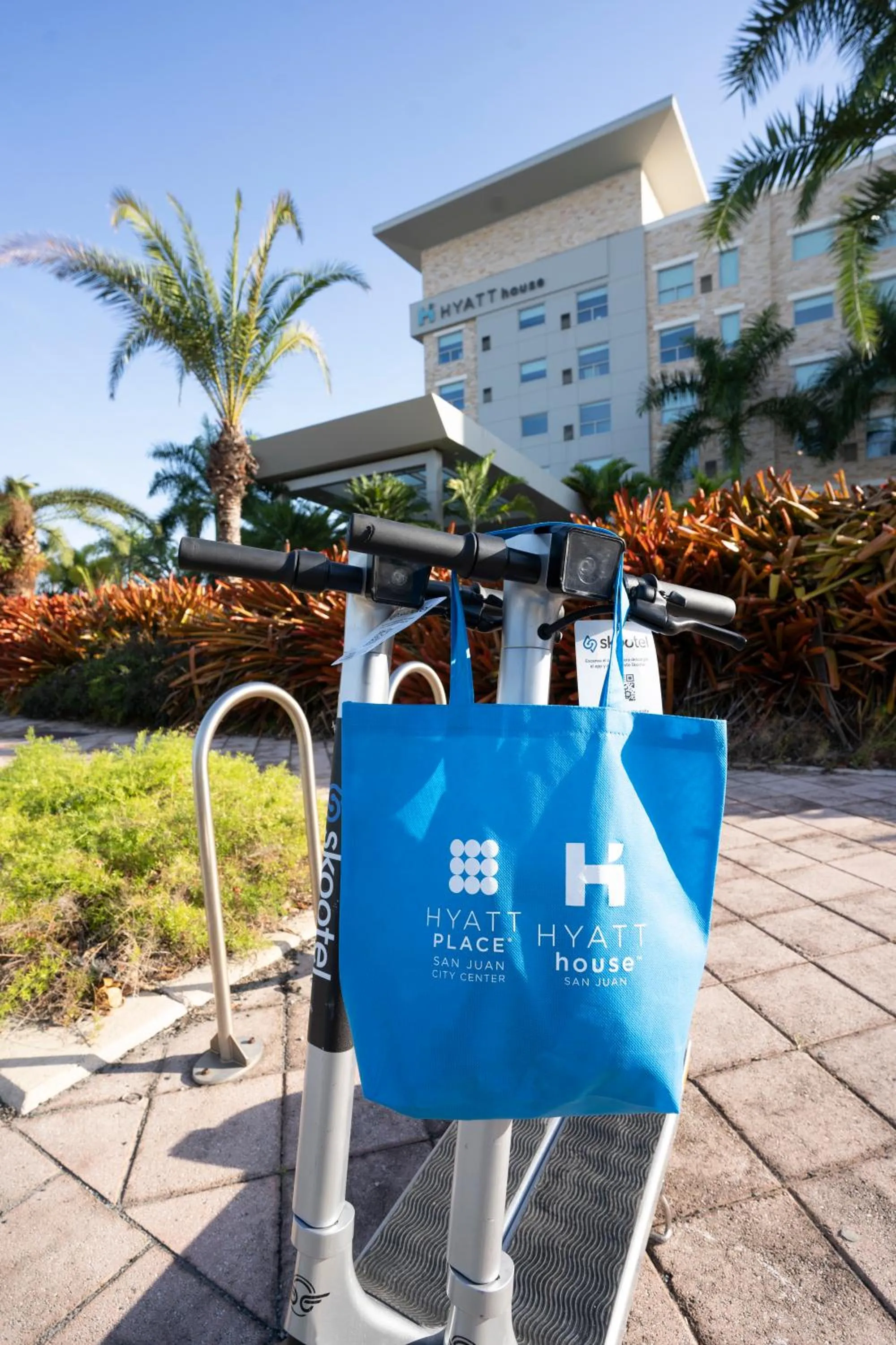 Property building in Hyatt House San Juan