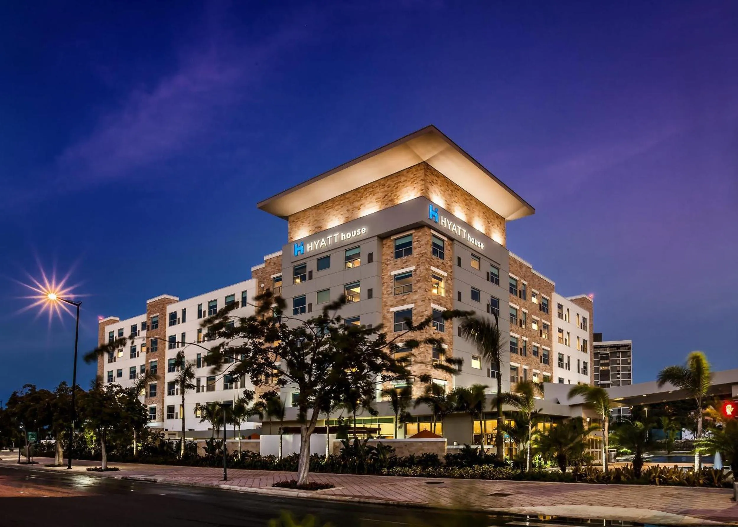 Property building in Hyatt House San Juan