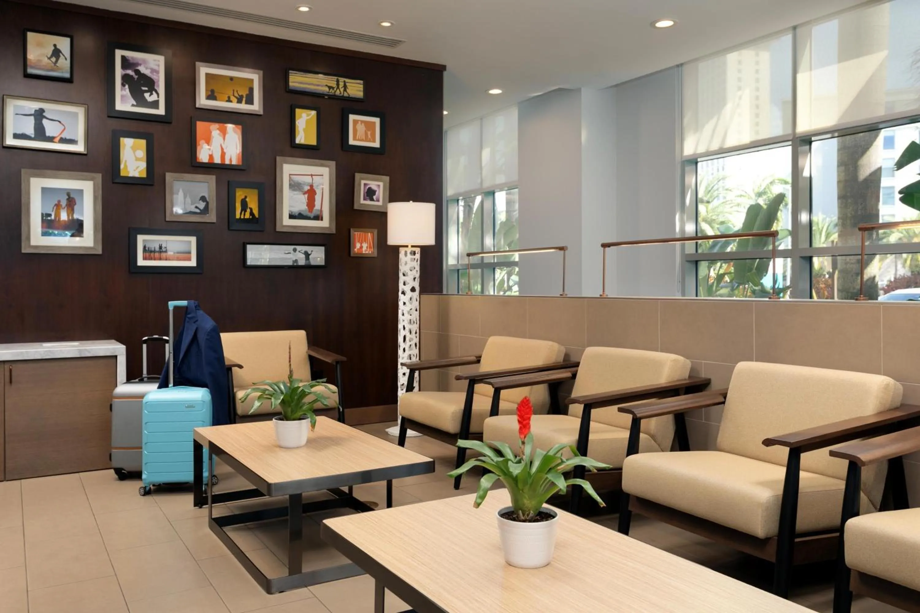 Lobby or reception in Hyatt House San Juan