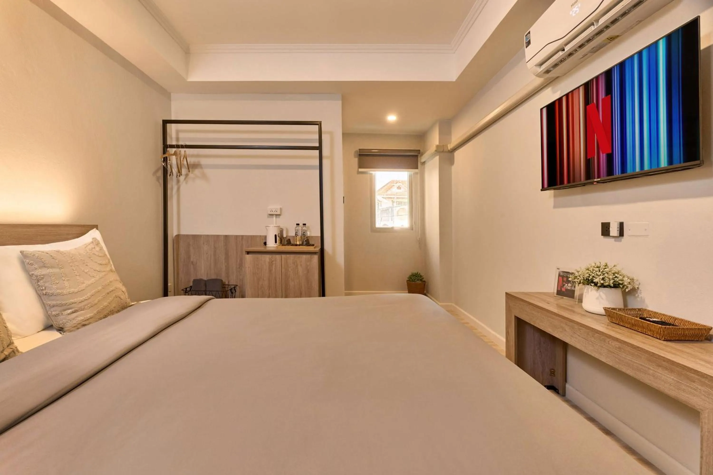 Bed in Thapae60 Mini Hotel