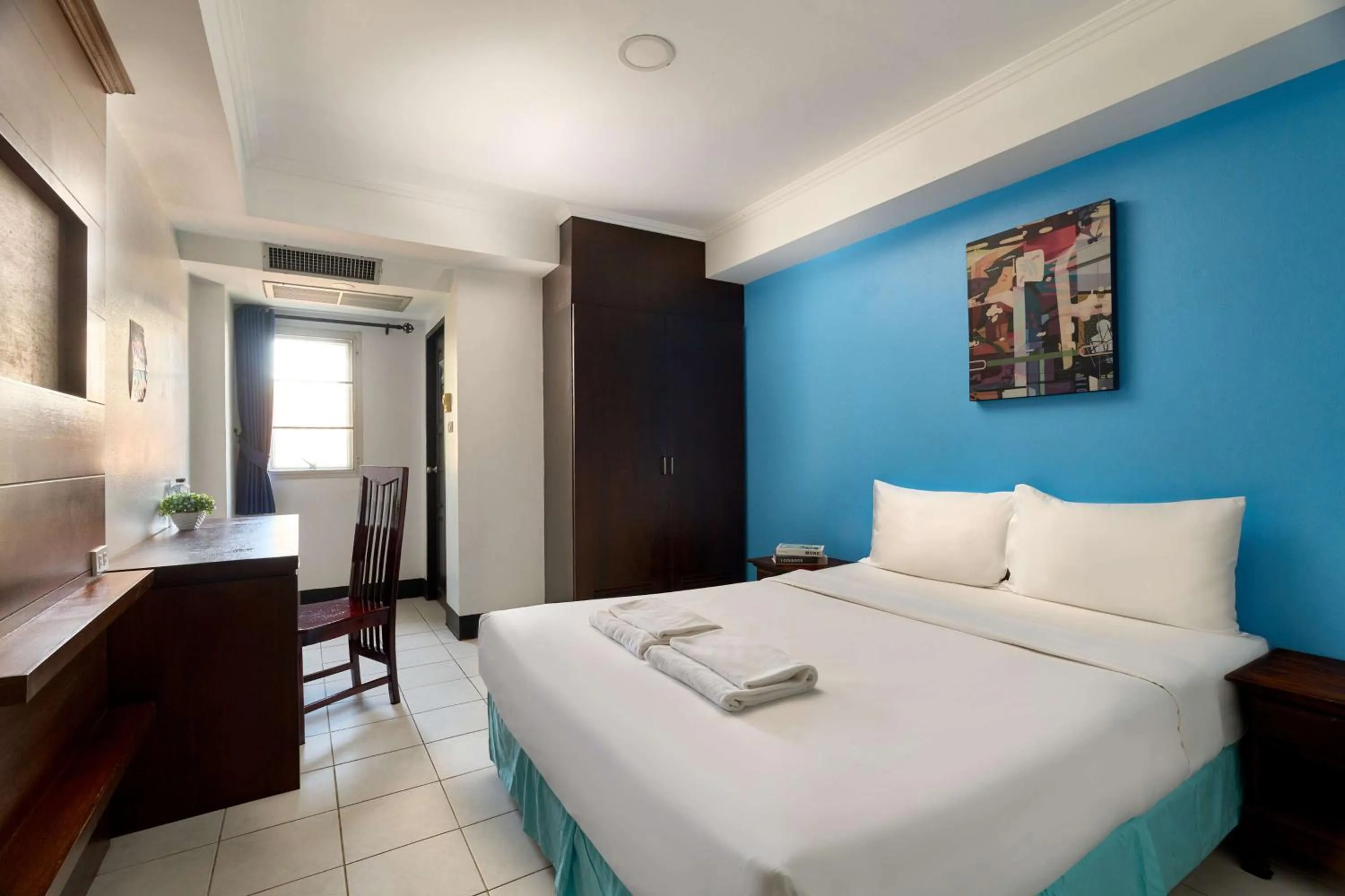 Bed in Thapae60 Mini Hotel