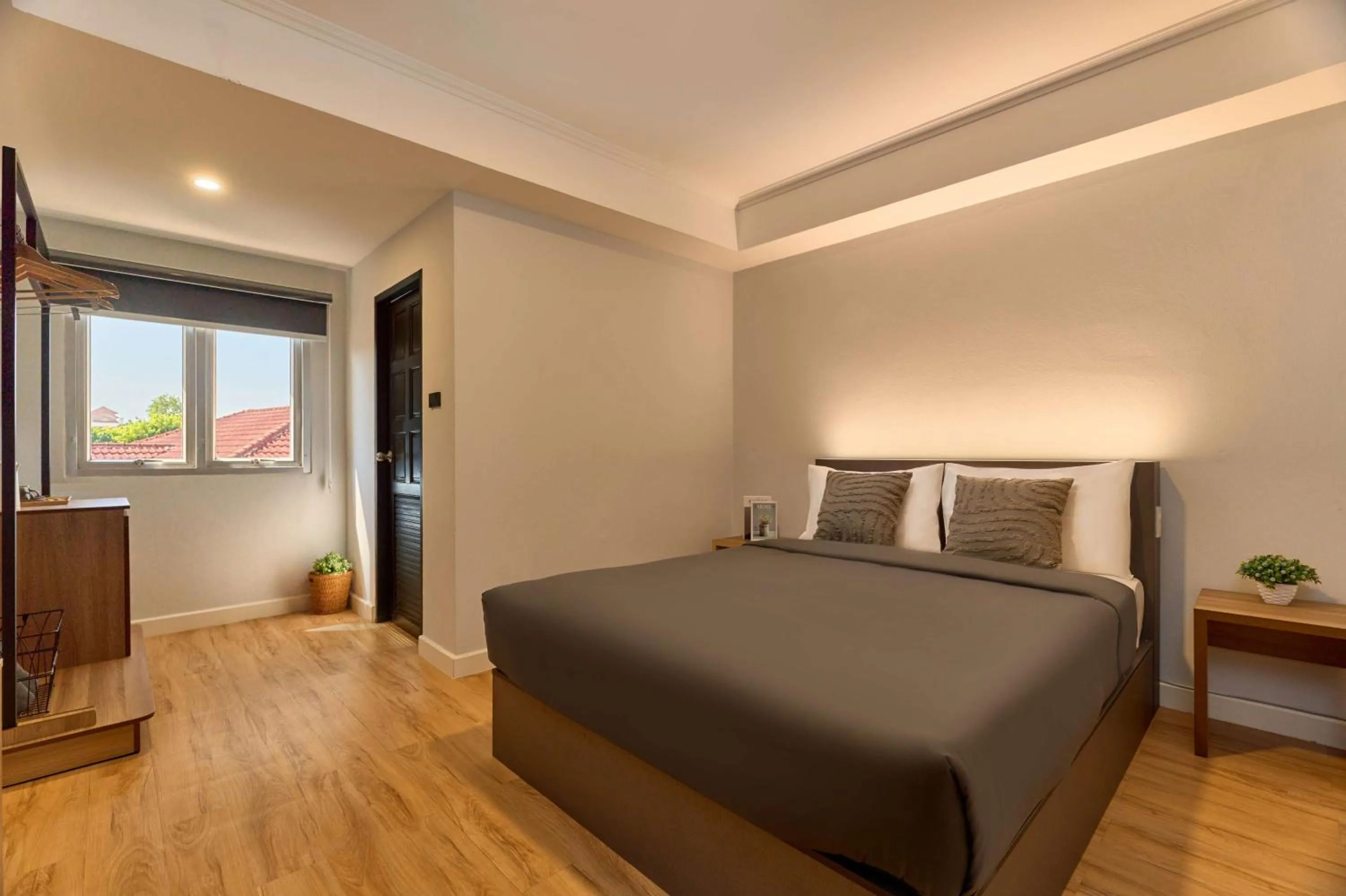 Bed in Thapae60 Mini Hotel