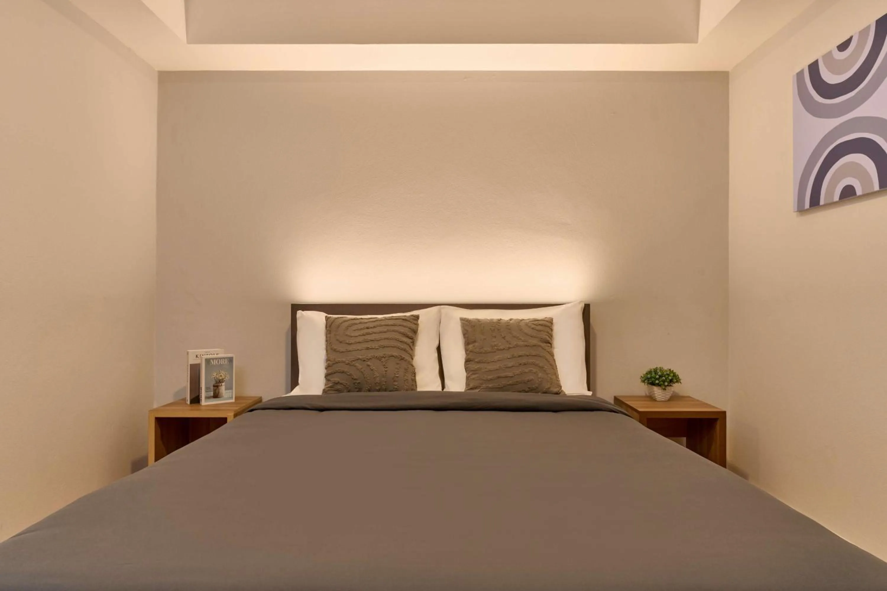 Bed in Thapae60 Mini Hotel