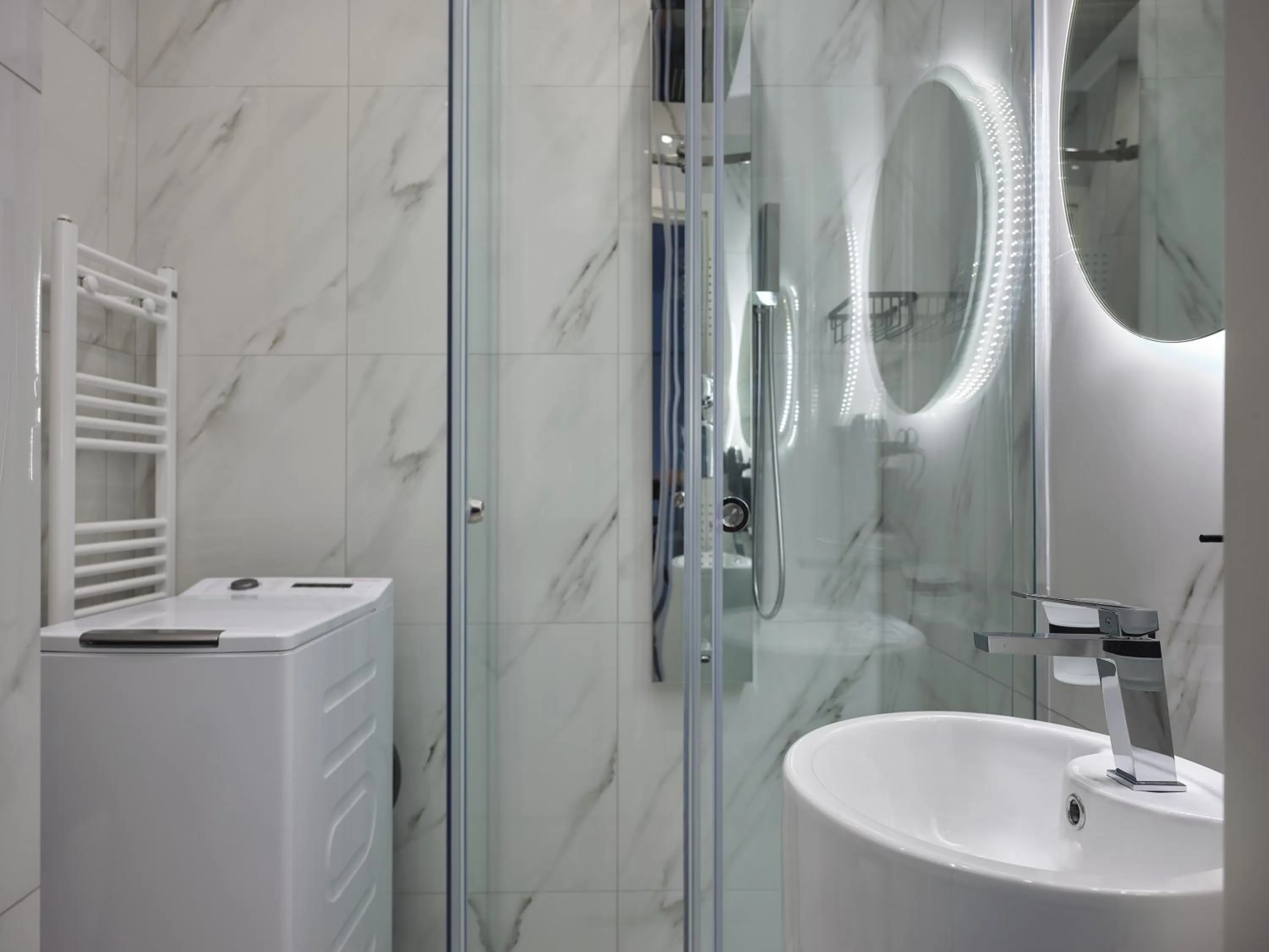 Bathroom in Athens Project Luxury Apartments