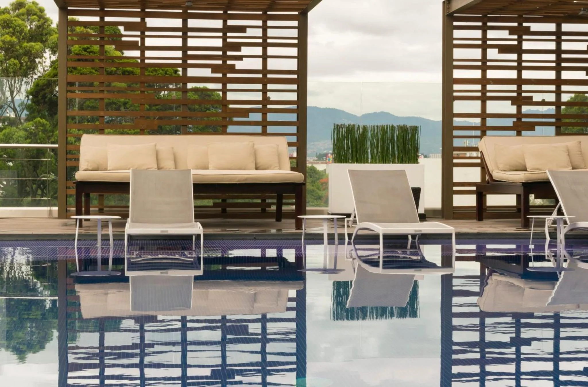 Swimming pool in Holiday Inn Guatemala by IHG