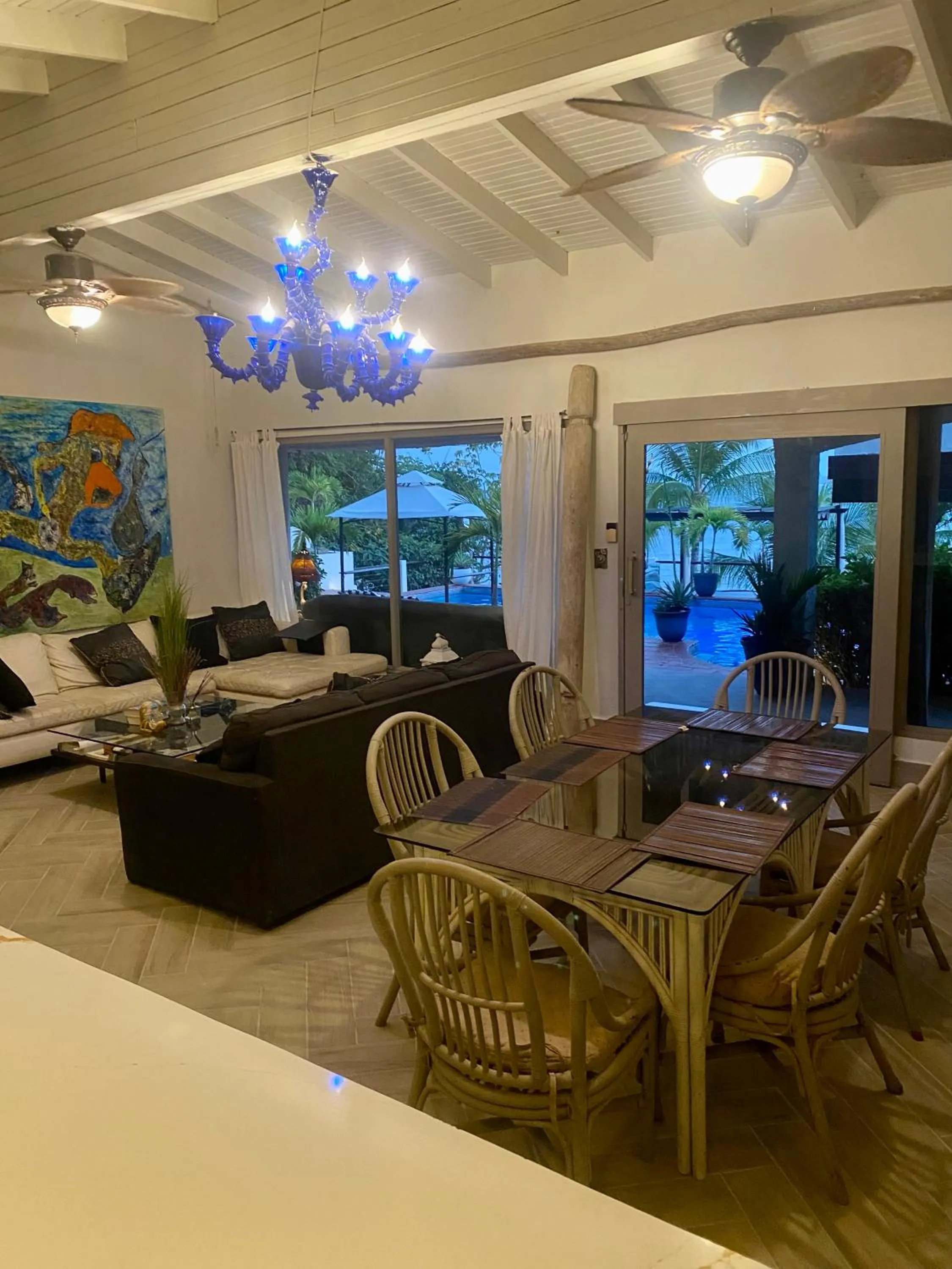 Living room in Villa Condesa Del Mar