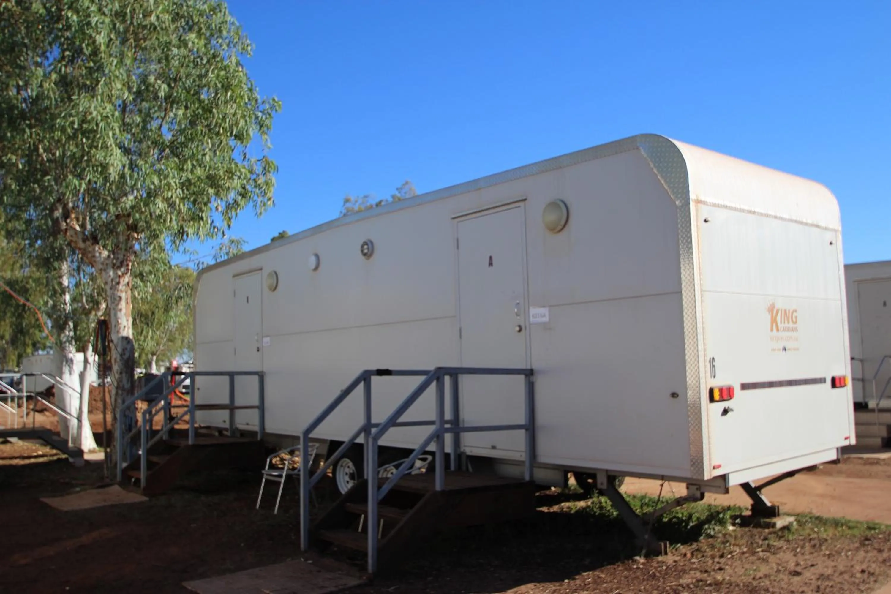 Property building in Meekatharra Accommodation Centre