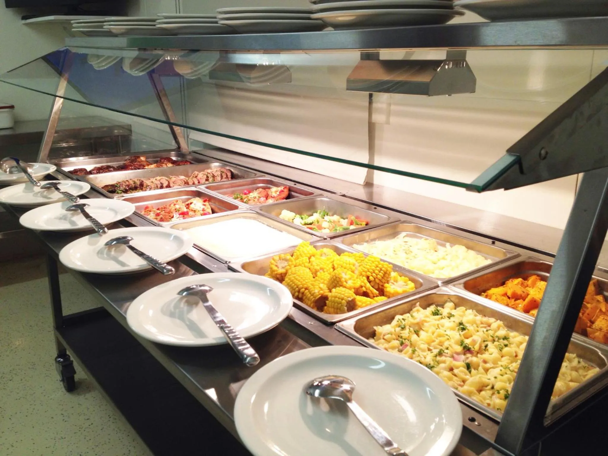 Dinner in Meekatharra Accommodation Centre