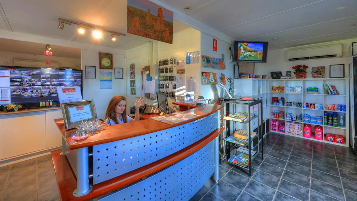 Lobby or reception in Halls Creek Motel