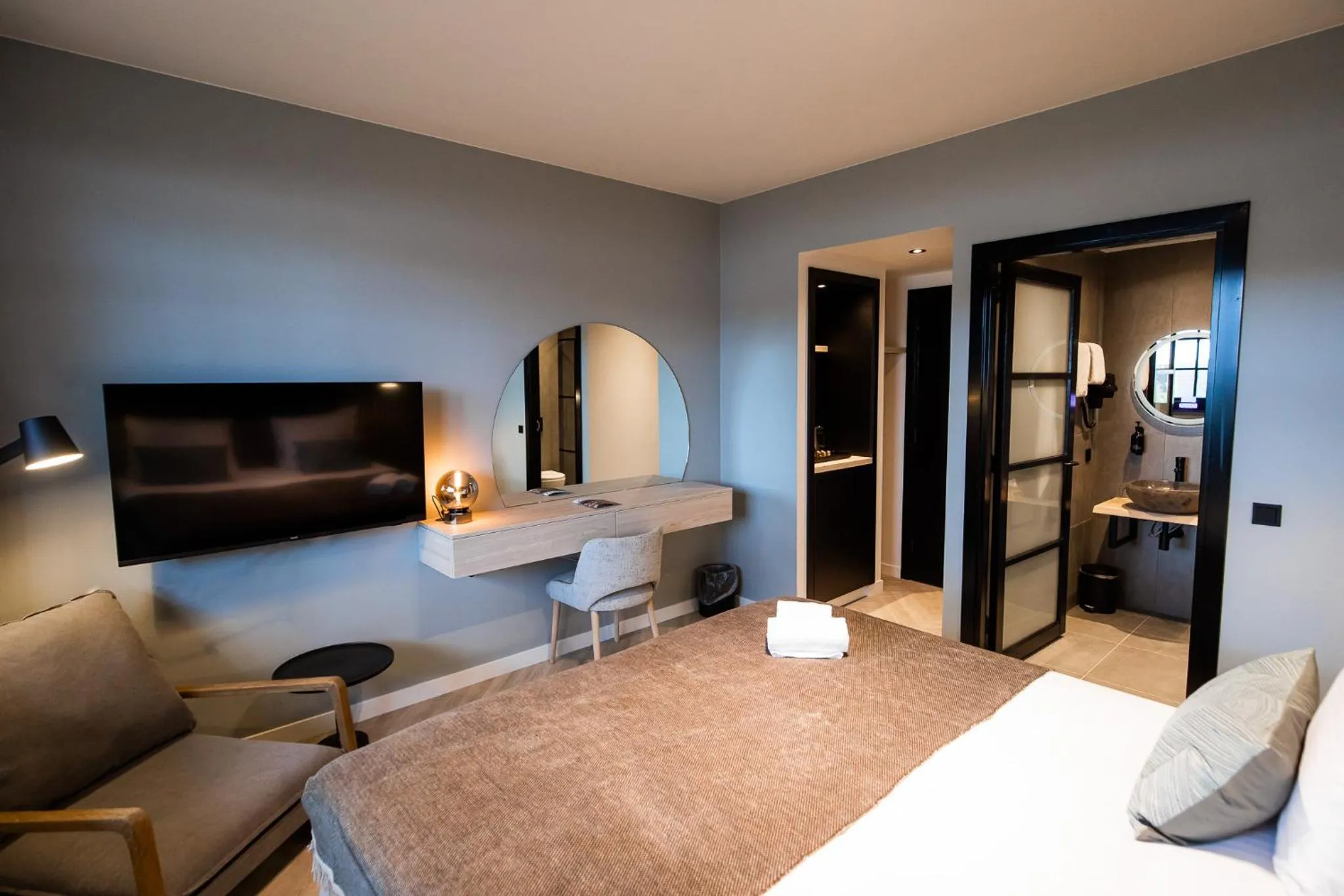 TV and multimedia, Bed in Veluwe Hotel De Beyaerd