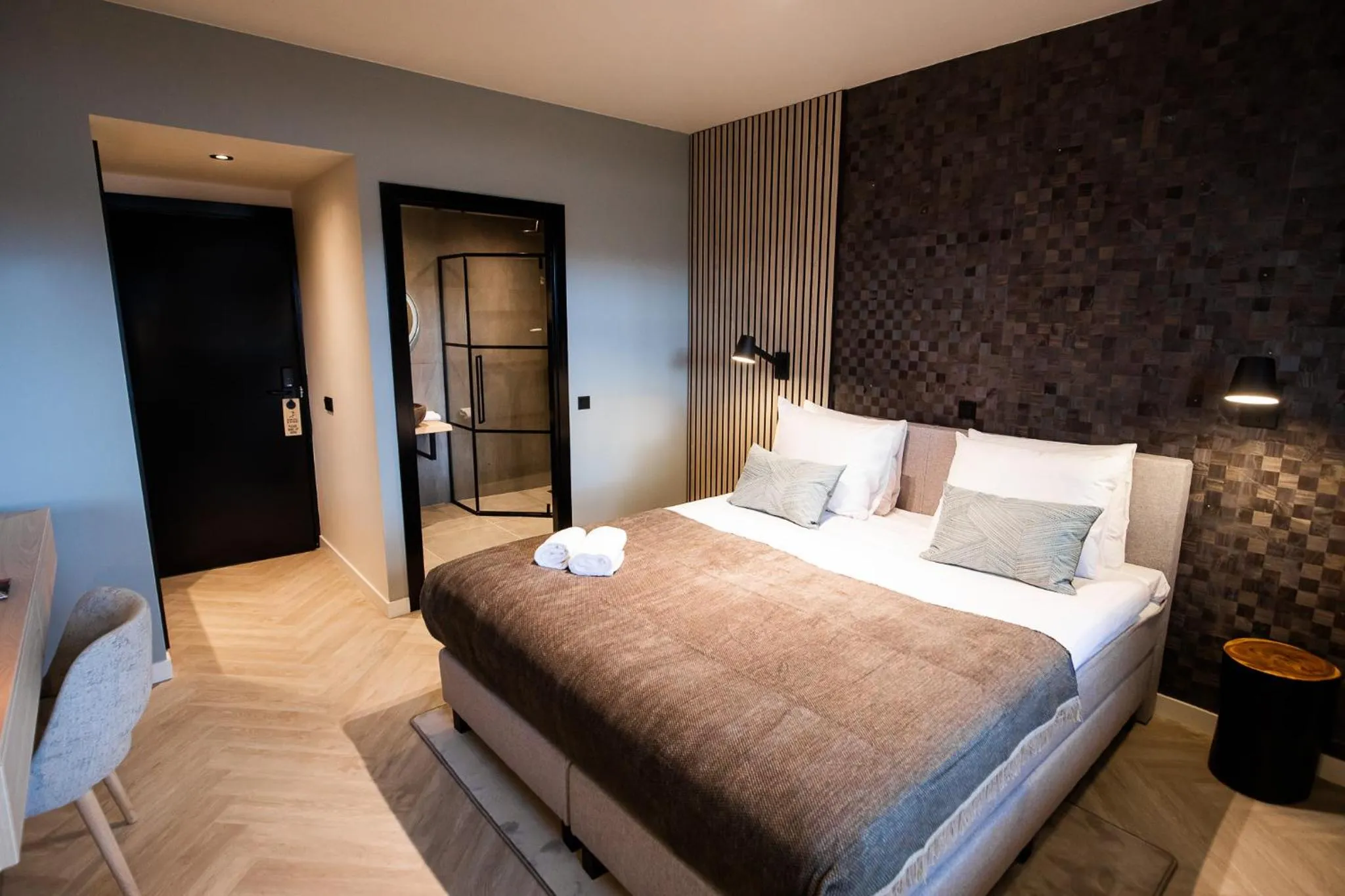 Bedroom, Bed in Veluwe Hotel De Beyaerd