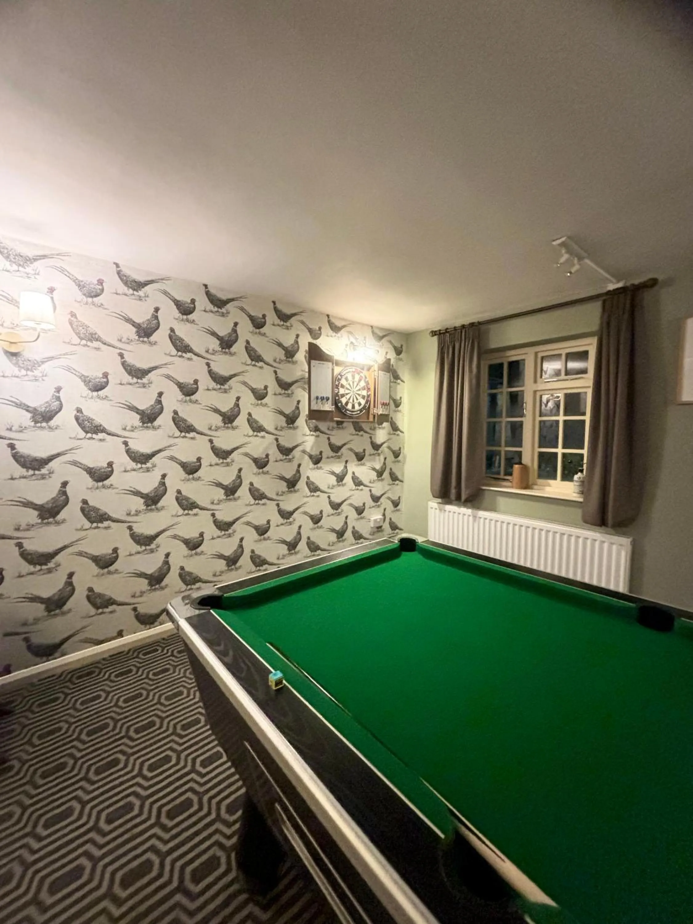 Game Room in The Dawnay Arms