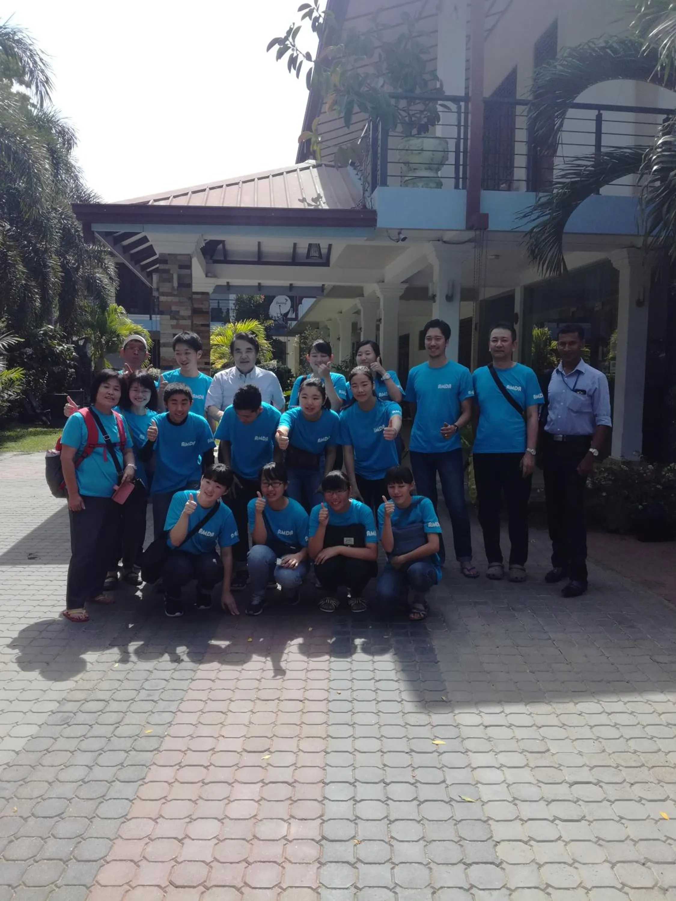 group of guests in Royal Nest