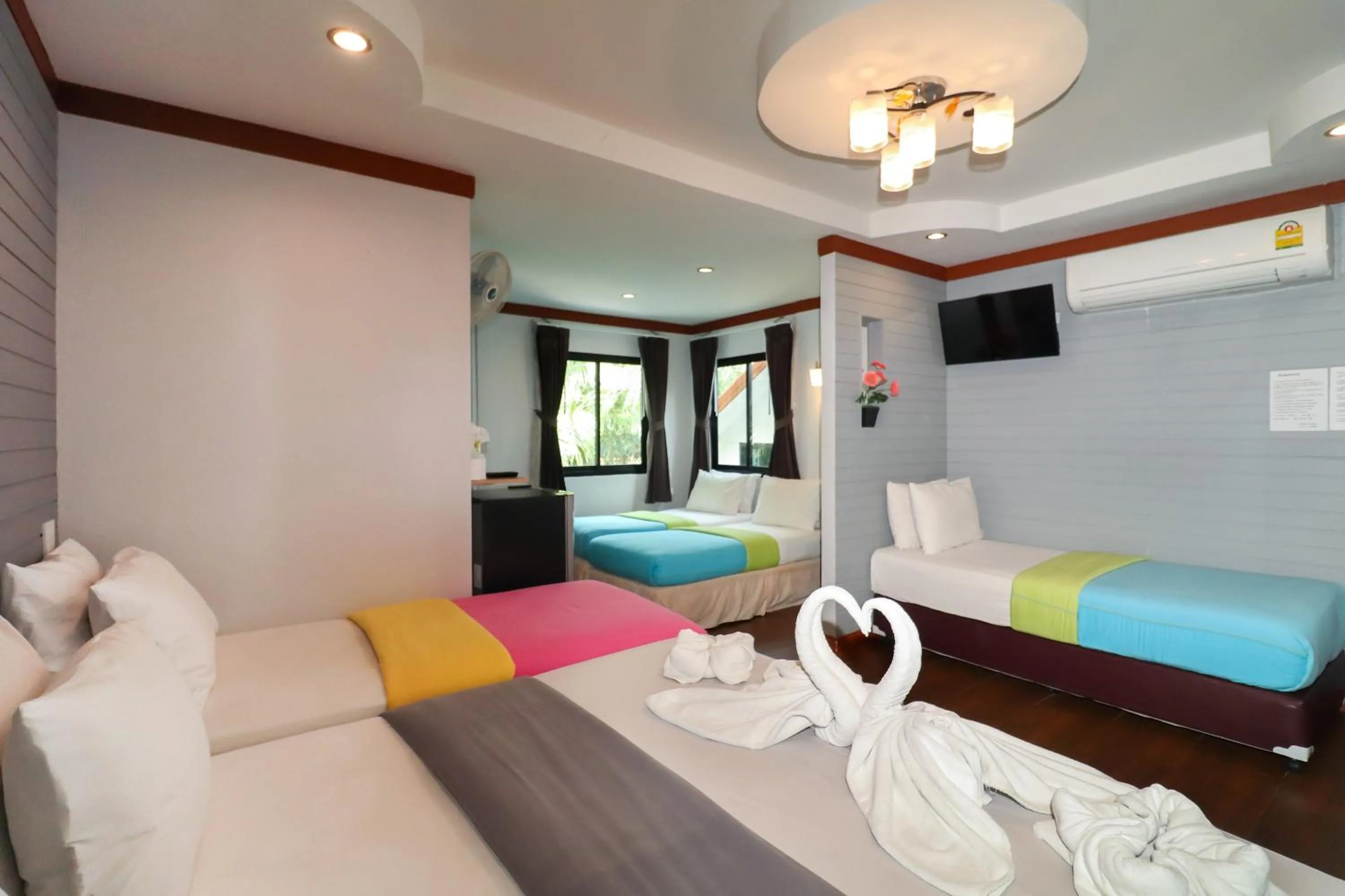 Bed in Sinsamut Koh Samed