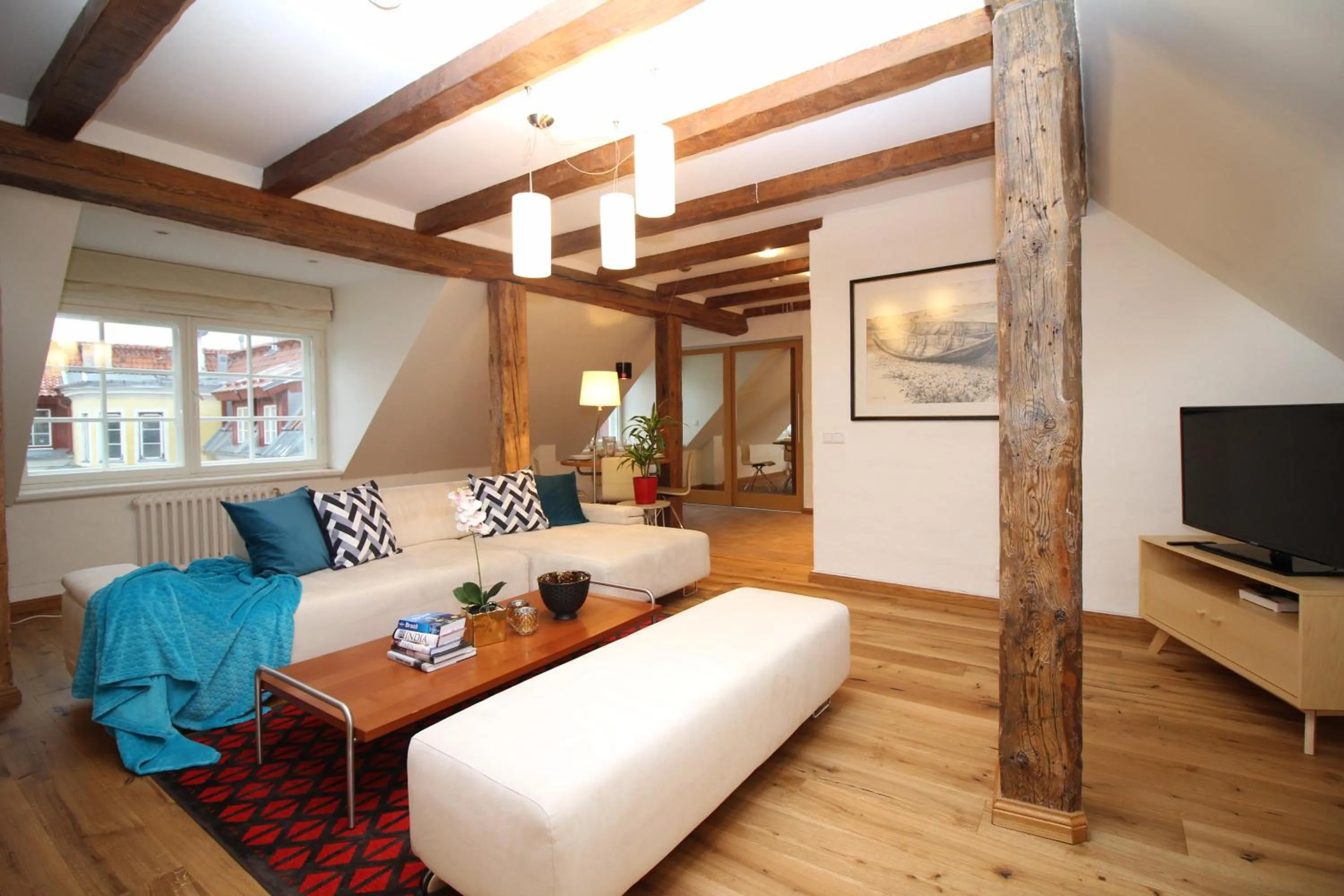 Living room in Tallinn City Apartments Old Town Toompea