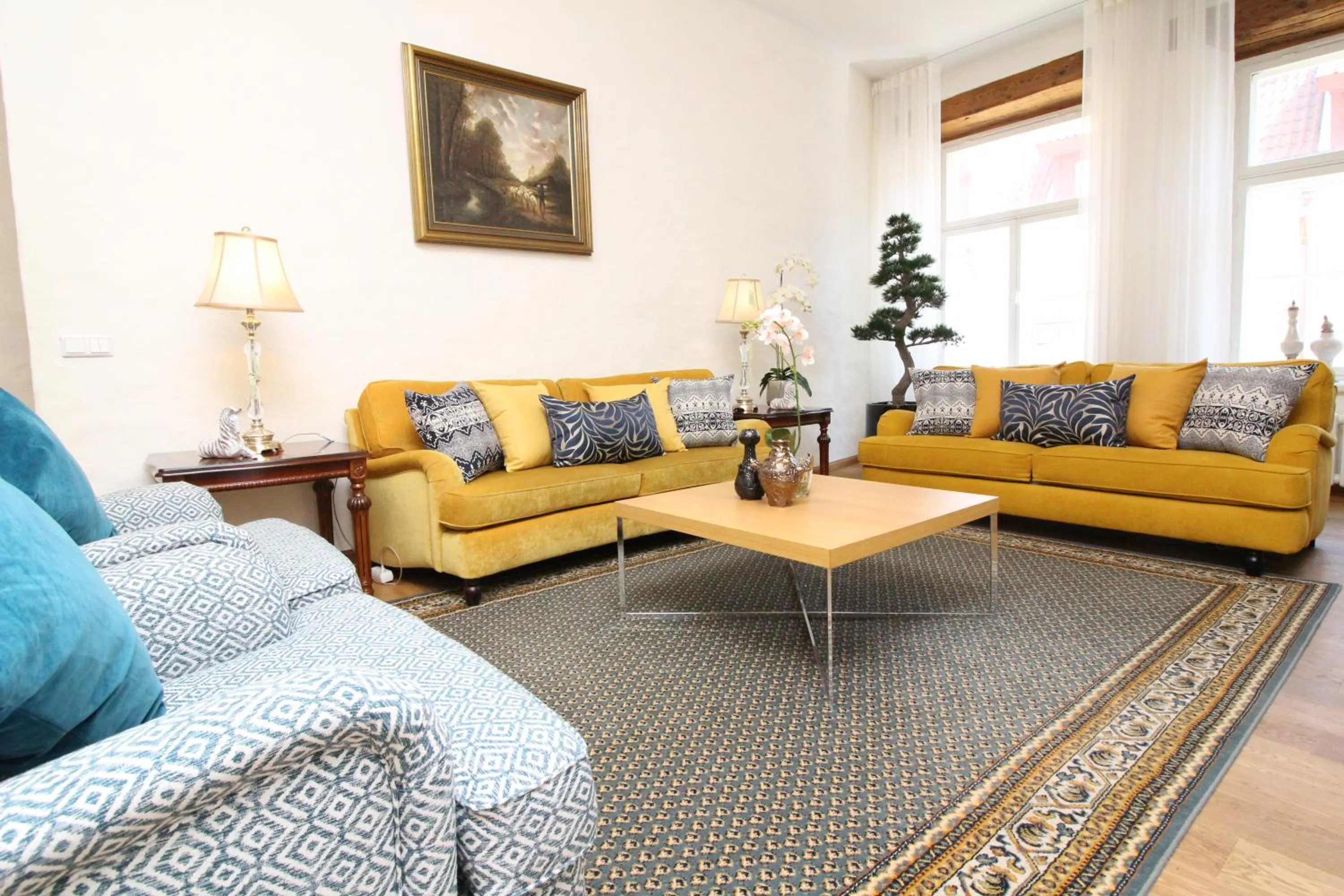 Living room in Tallinn City Apartments Old Town Toompea