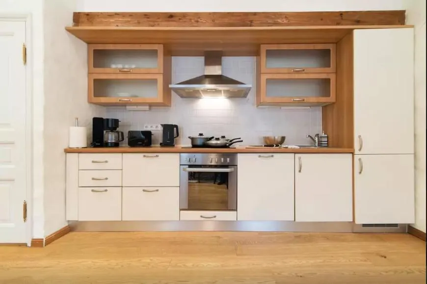 Kitchen or kitchenette in Tallinn City Apartments Old Town Toompea