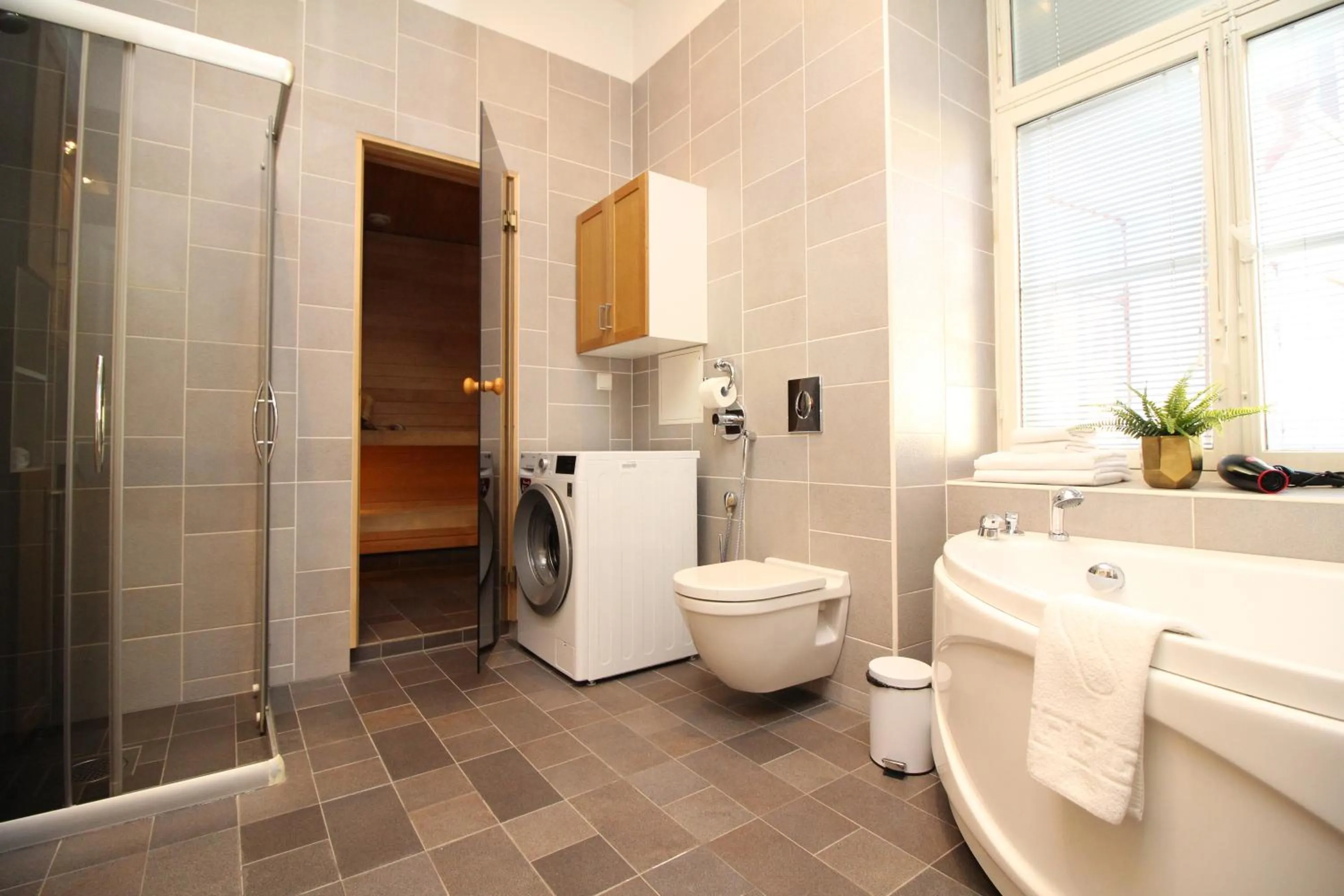 Shower in Tallinn City Apartments Old Town Toompea