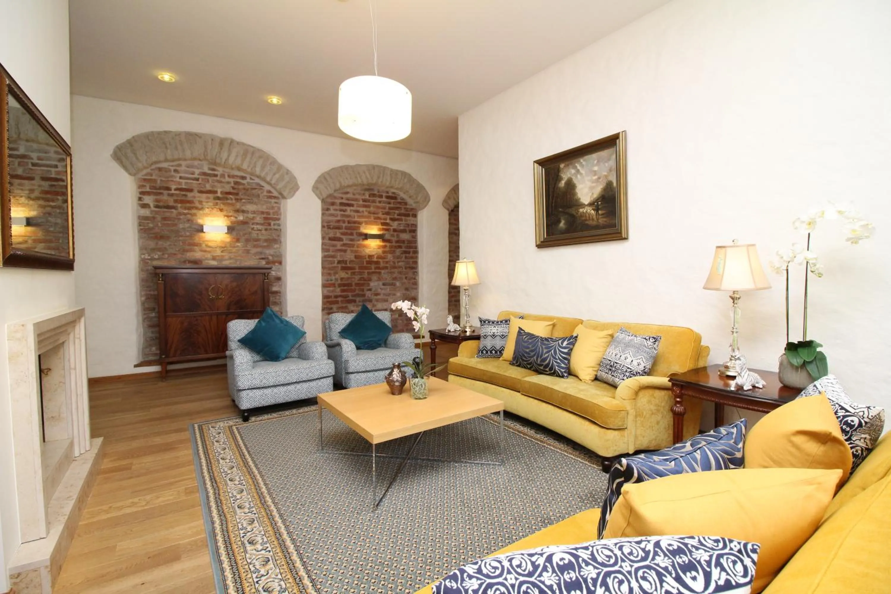 Living room in Tallinn City Apartments Old Town Toompea