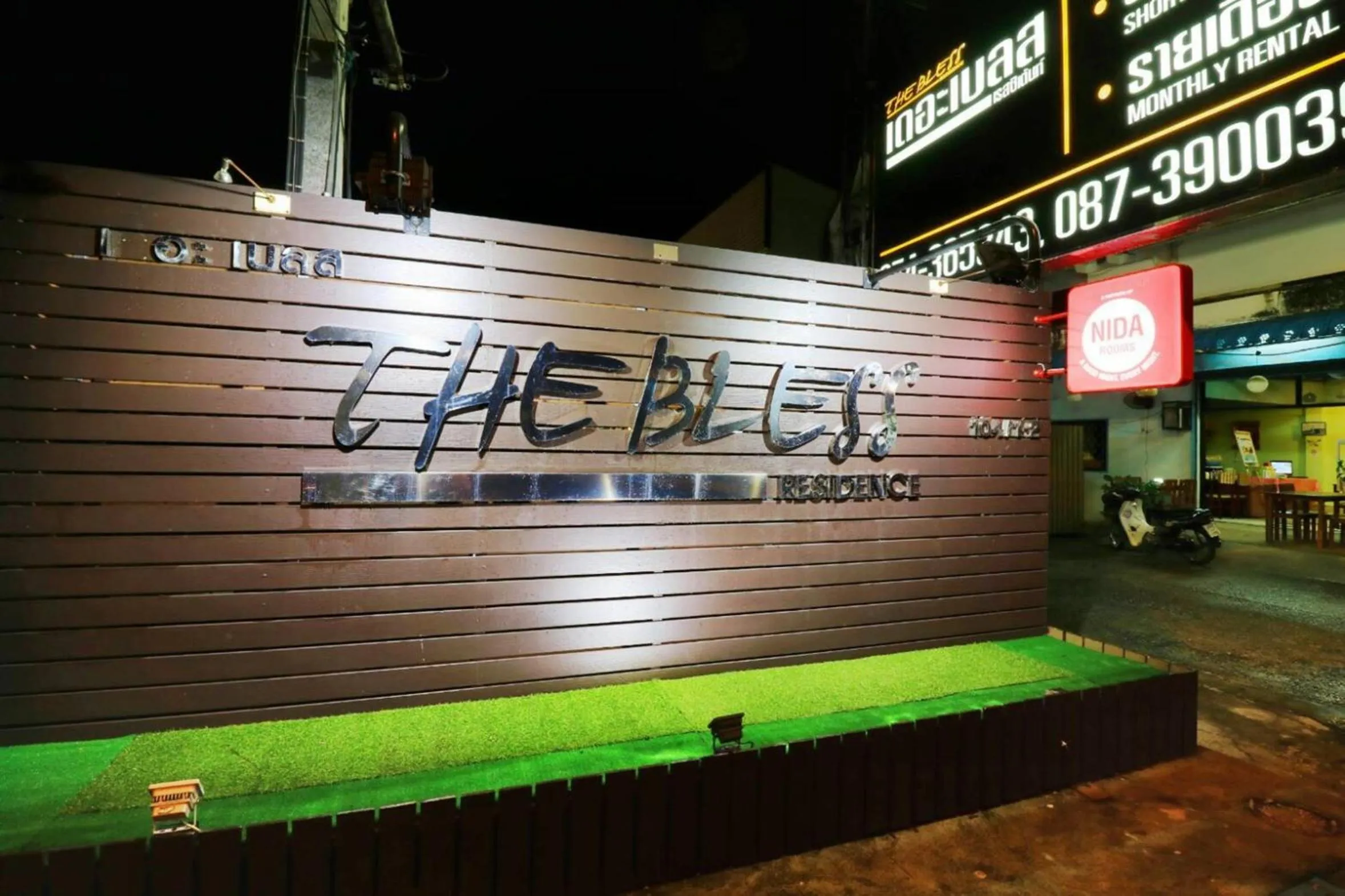 Facade/entrance in The Bless Residence