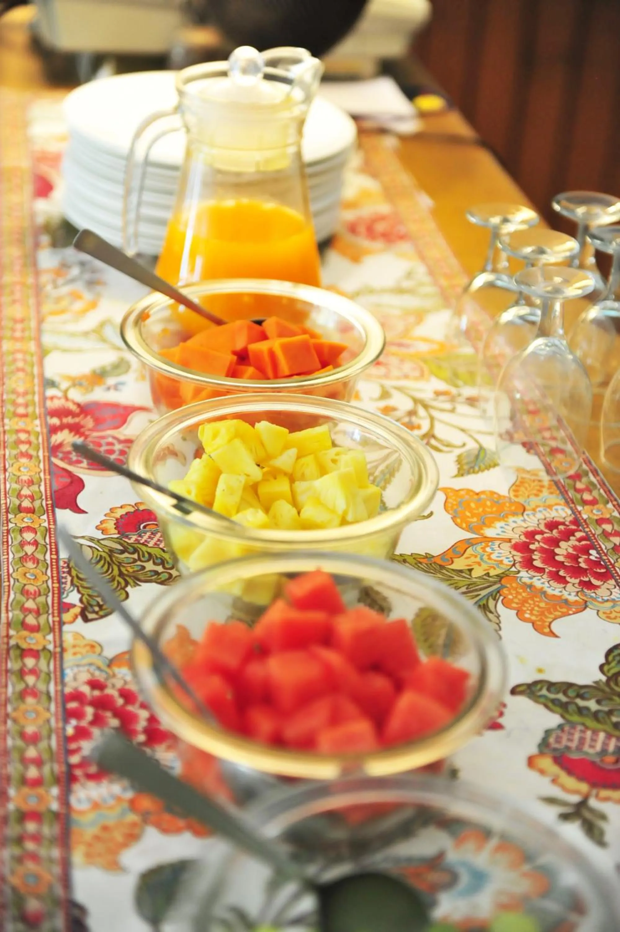 Buffet breakfast in Hotel Meghniwas