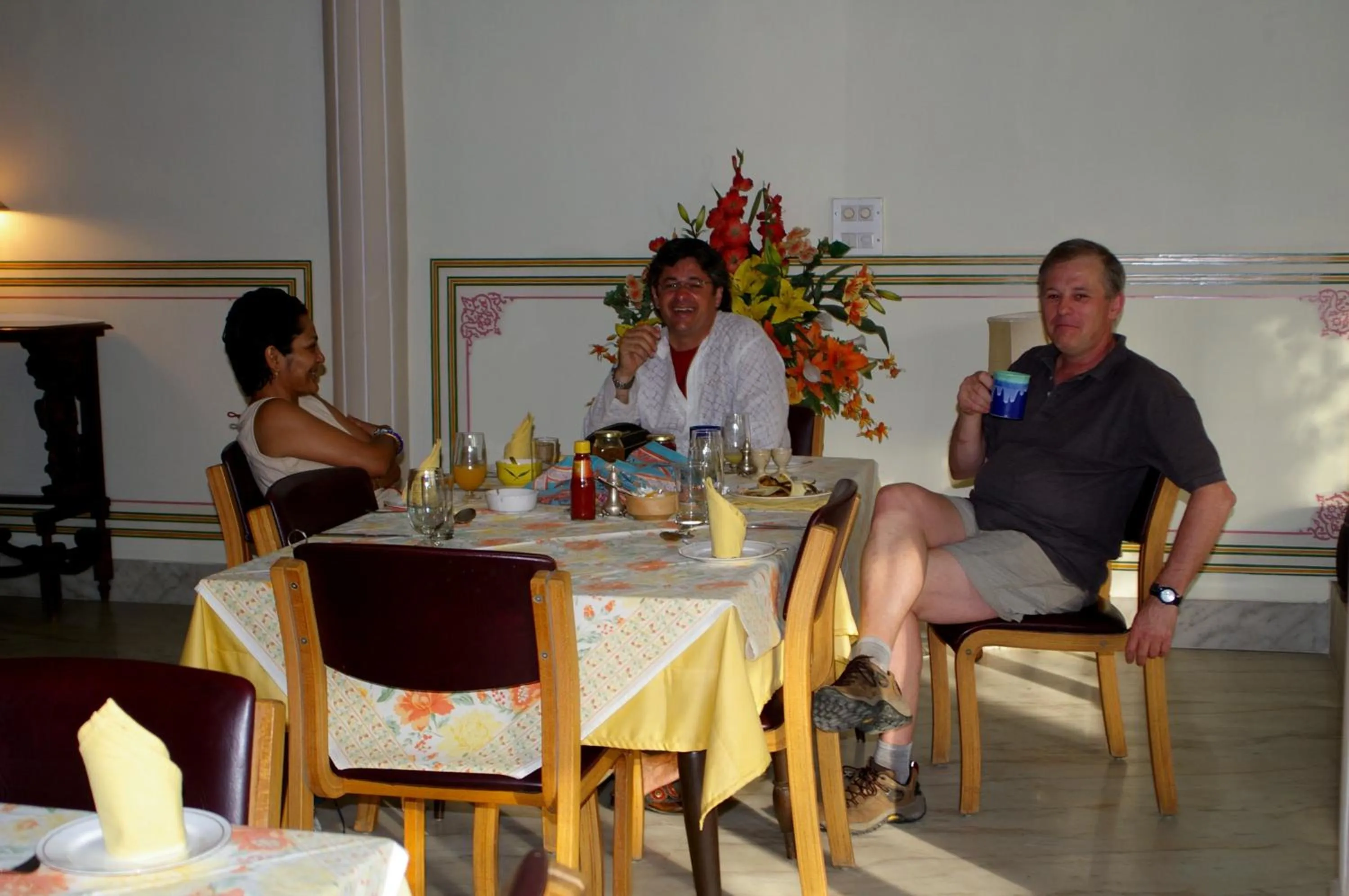 Dining area in Hotel Meghniwas