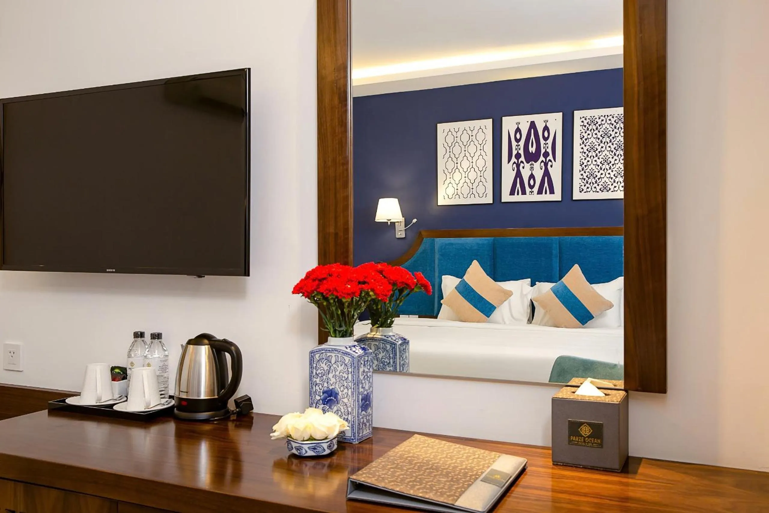 Seating area in TGT BEACH HOTEL