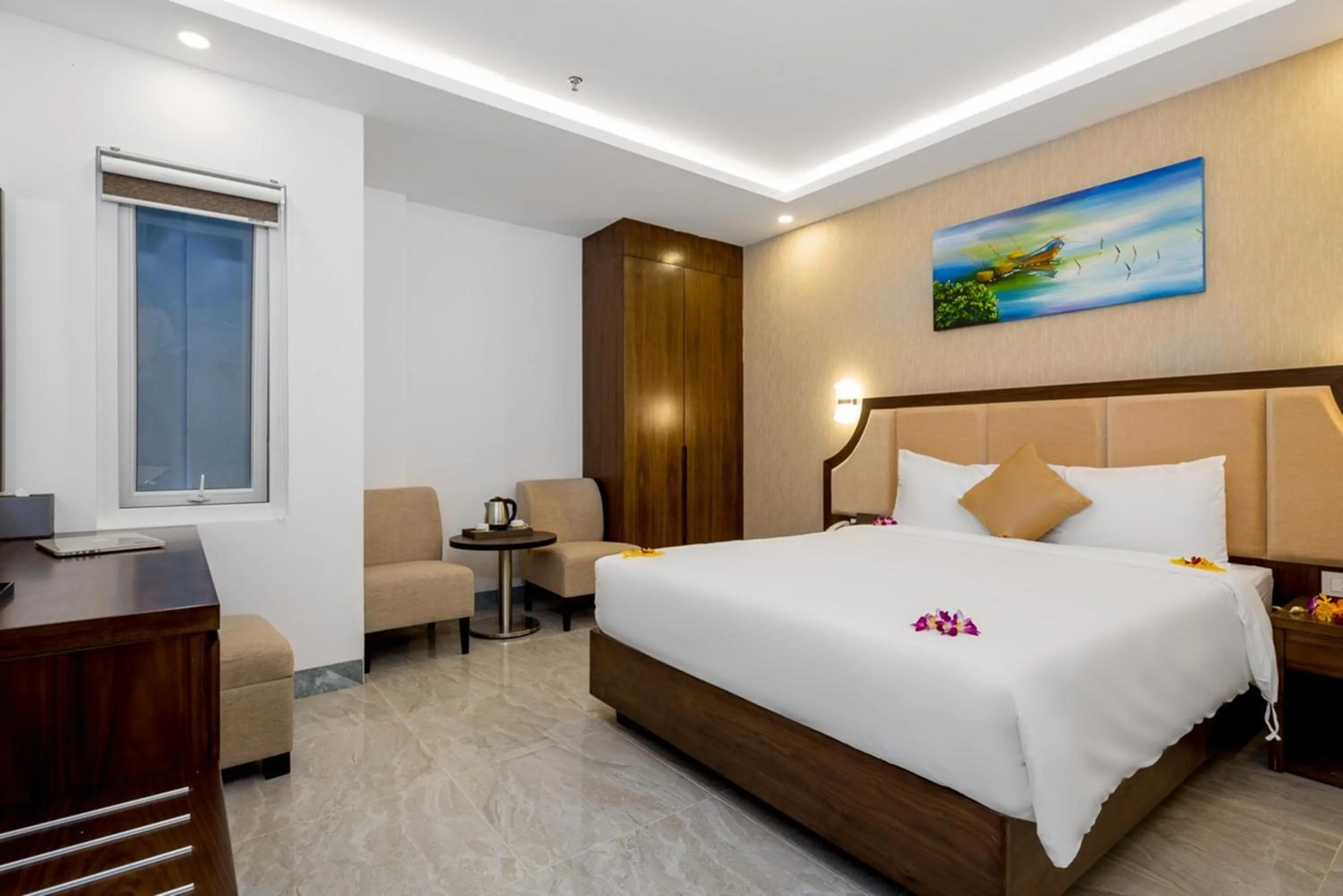 Bedroom, Bed in TGT BEACH HOTEL