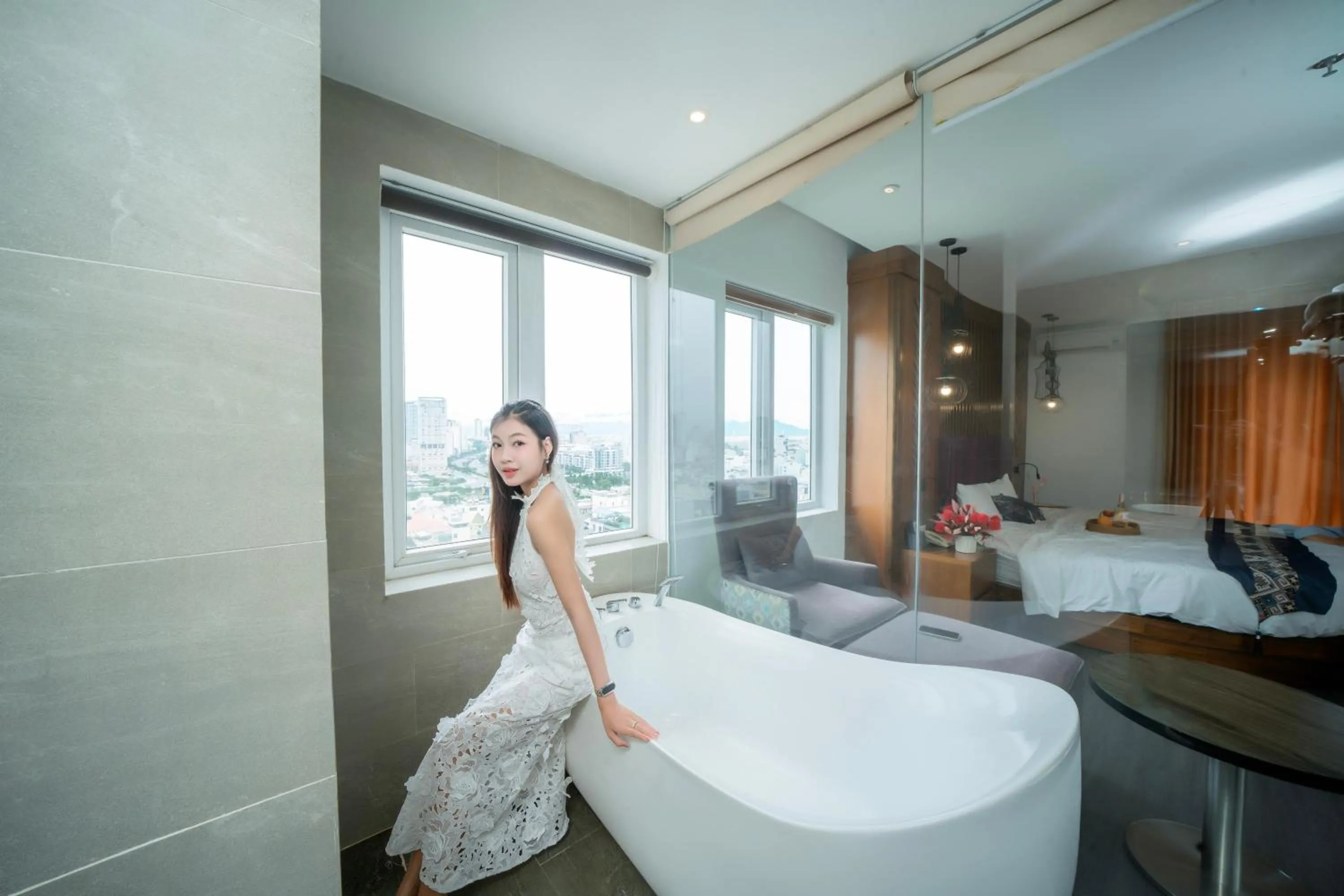 Shower in TGT BEACH HOTEL