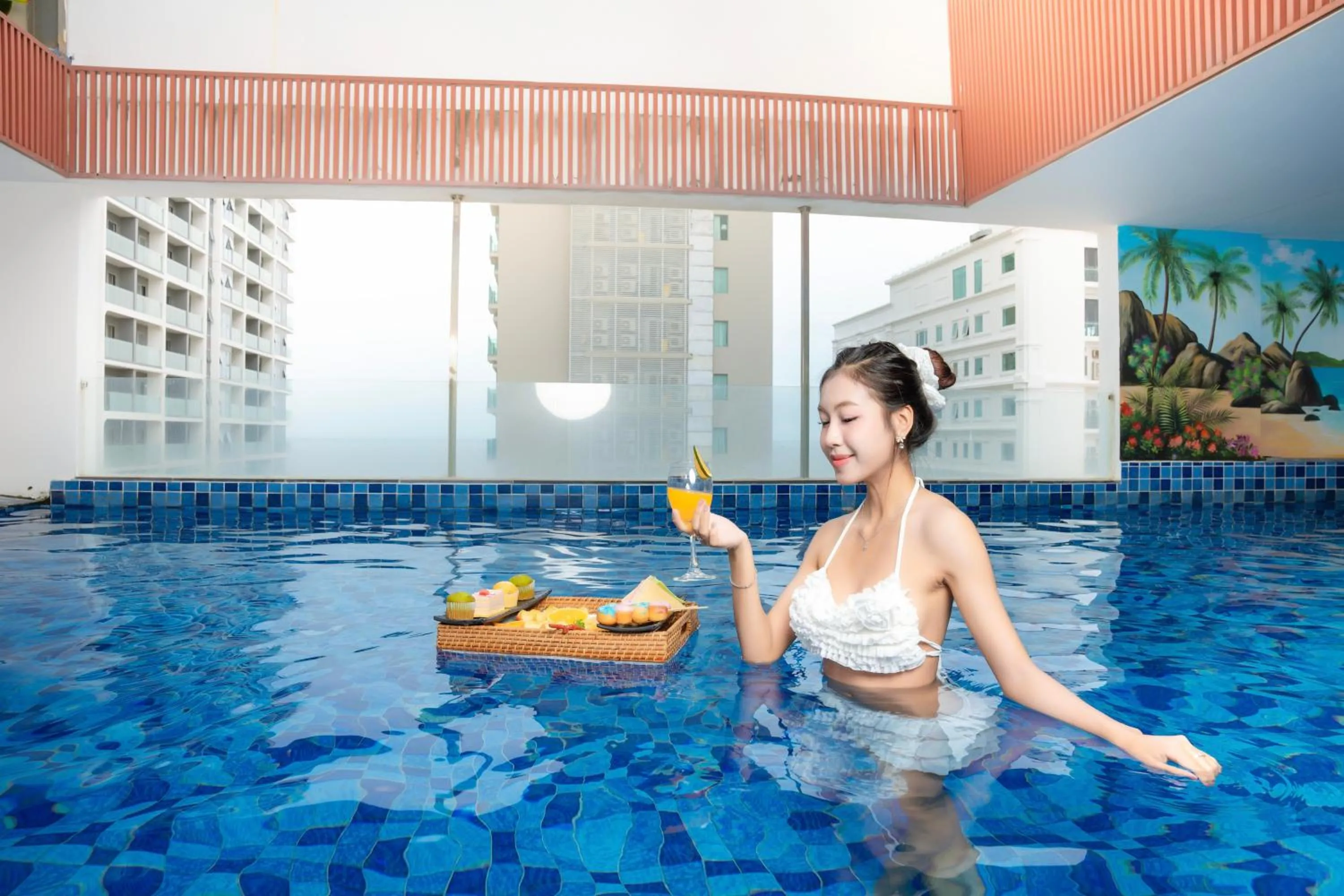 Swimming pool in TGT BEACH HOTEL