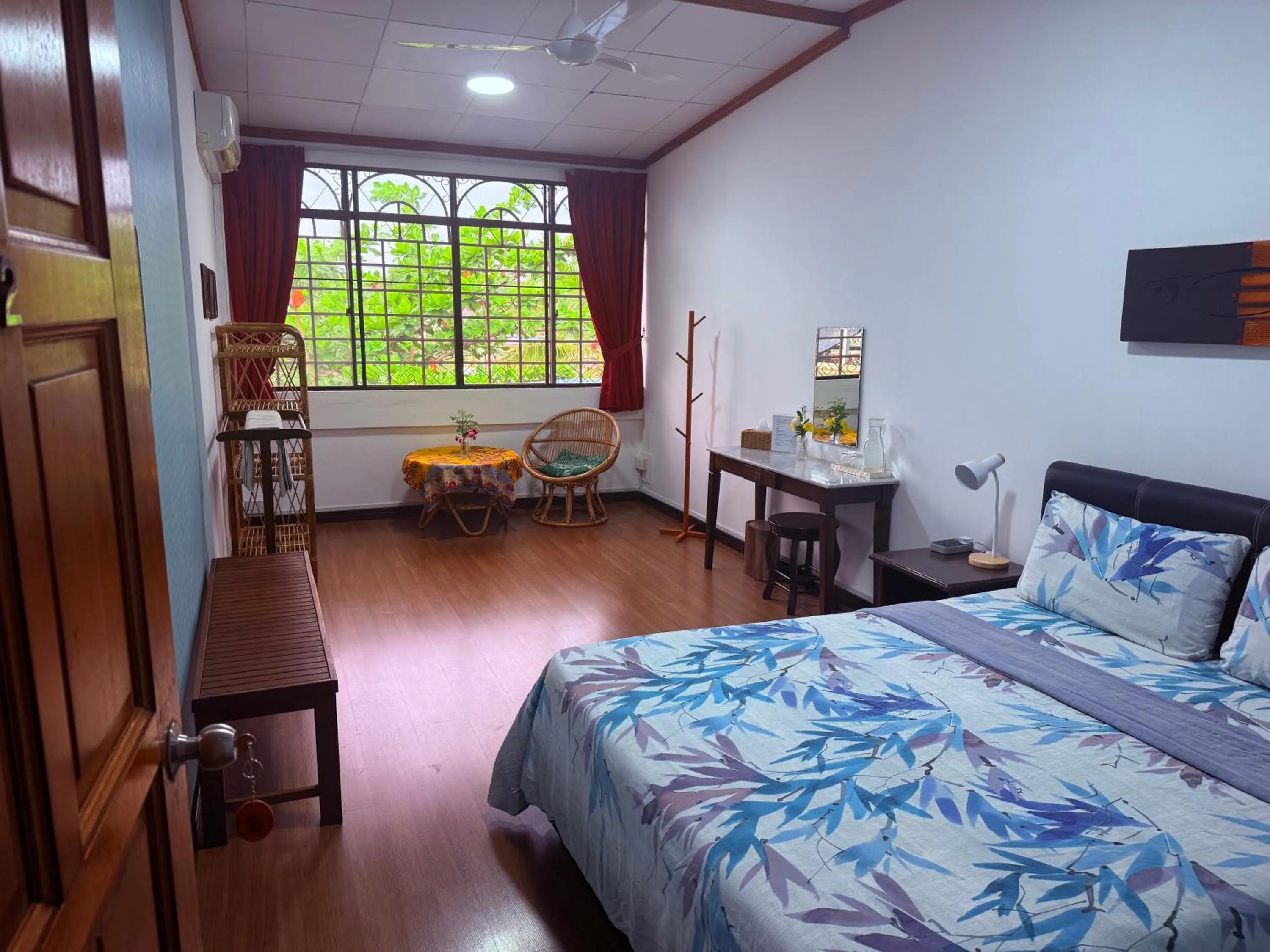 Bed in HAKS Boutique B&B with Pool & Farm-to-Table Dining